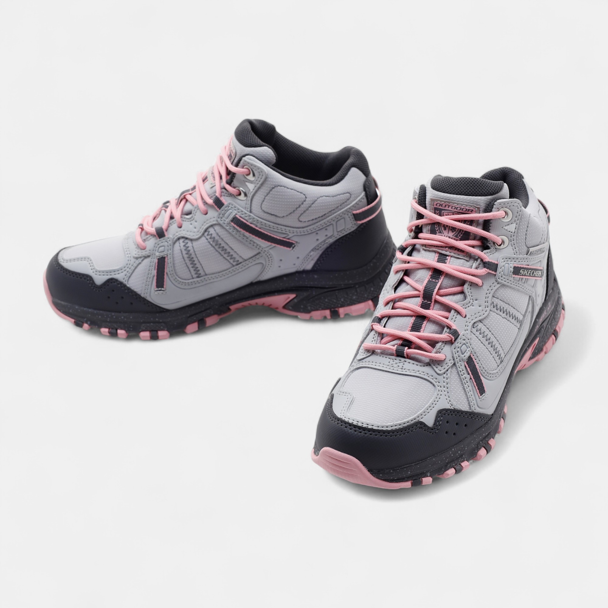 Skechers HILLCREST - BOUND PEAK 180021GYPK Kadın Bot Spor Ayakkabı