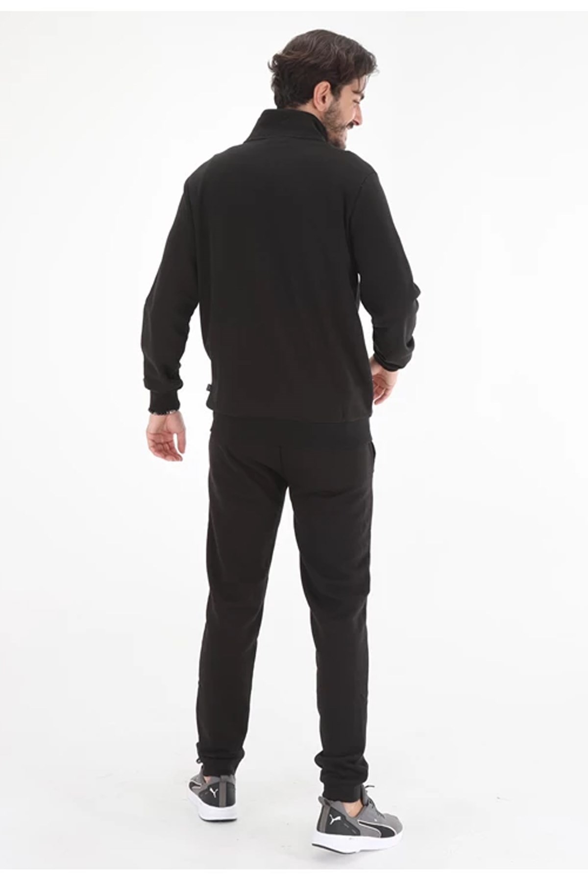 Clean Sweat Suit-Puma Black