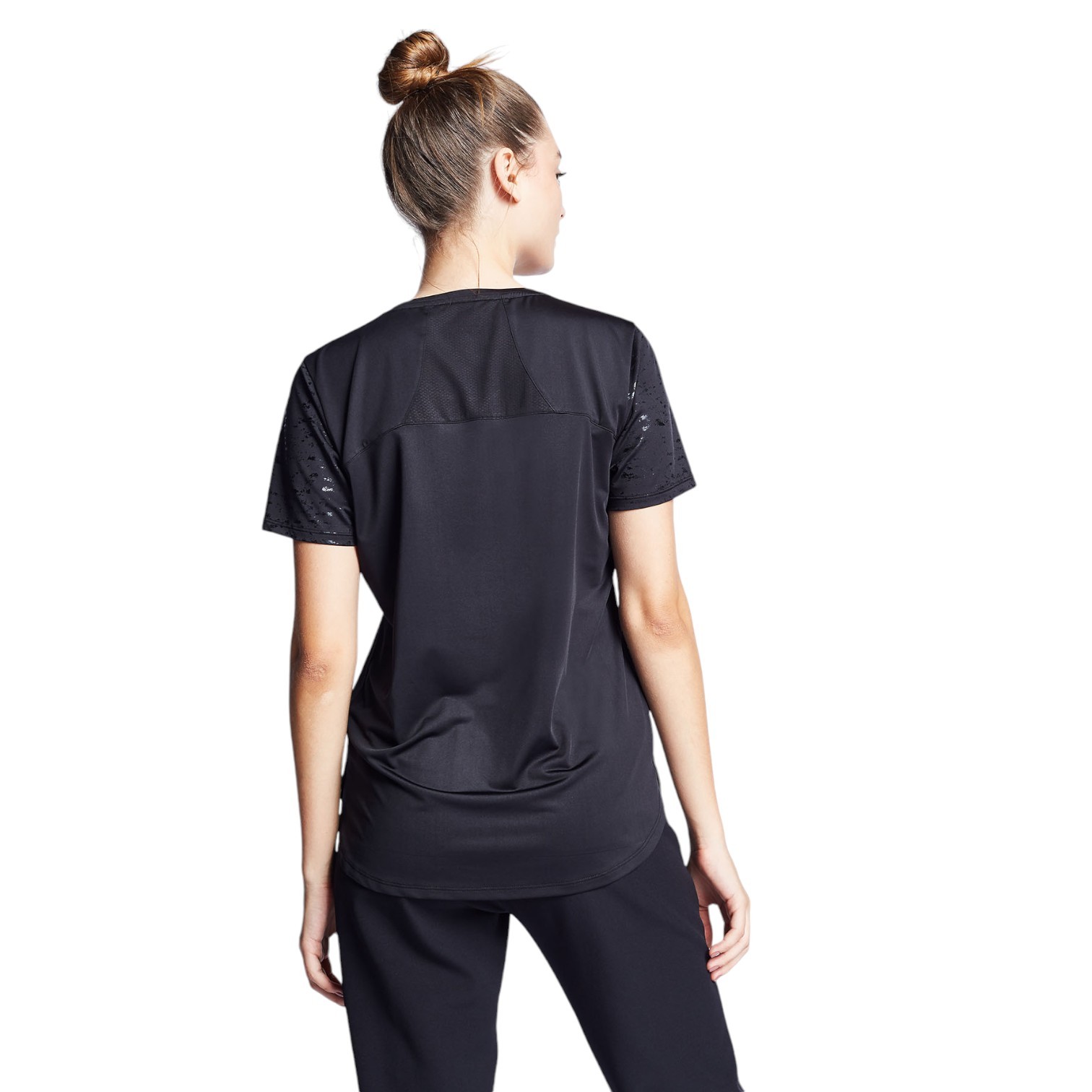 LESCON 24B-2018 ANTRENMAN KISA KOL TSHIRT - Siyah