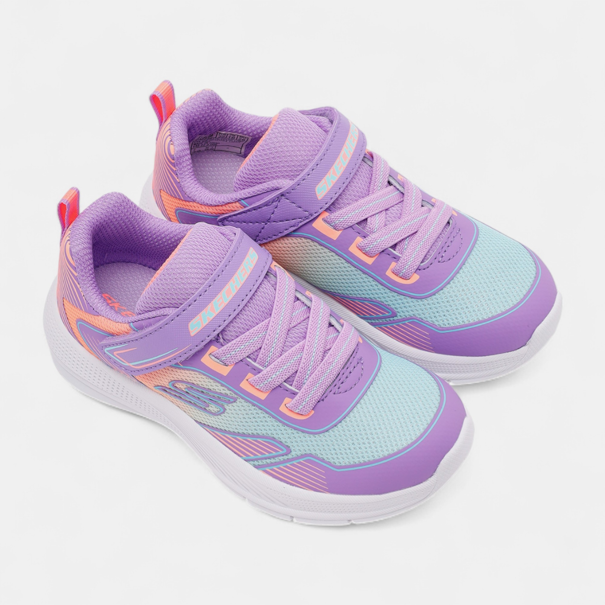 Skechers MICROSPEC ADVANCE OASIS POINT 303657NLVMT Çocuk Spor Ayakkabı