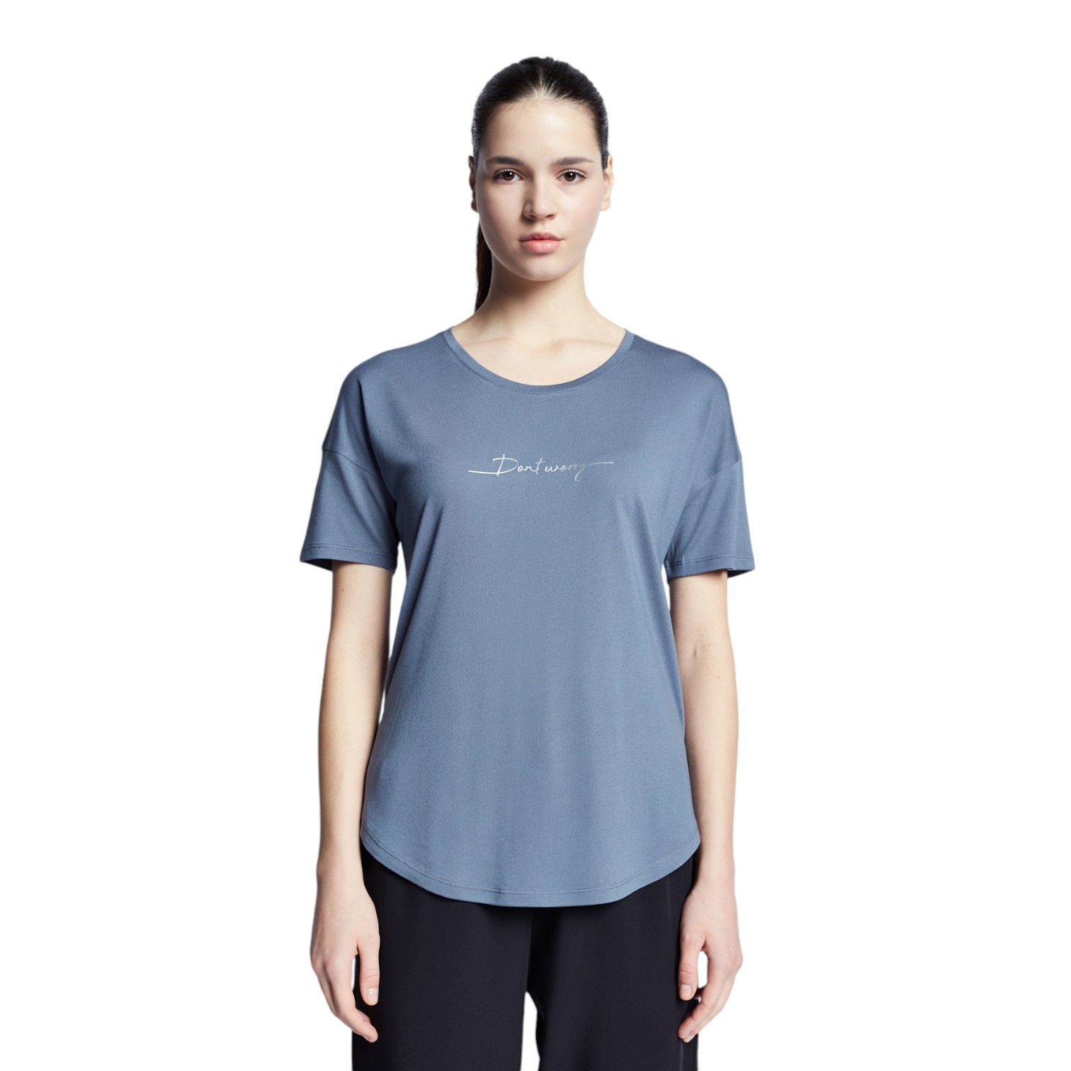 LESCON 22B 2103 LUXPLAIN TSHIRT TİŞÖRT - MAVİ