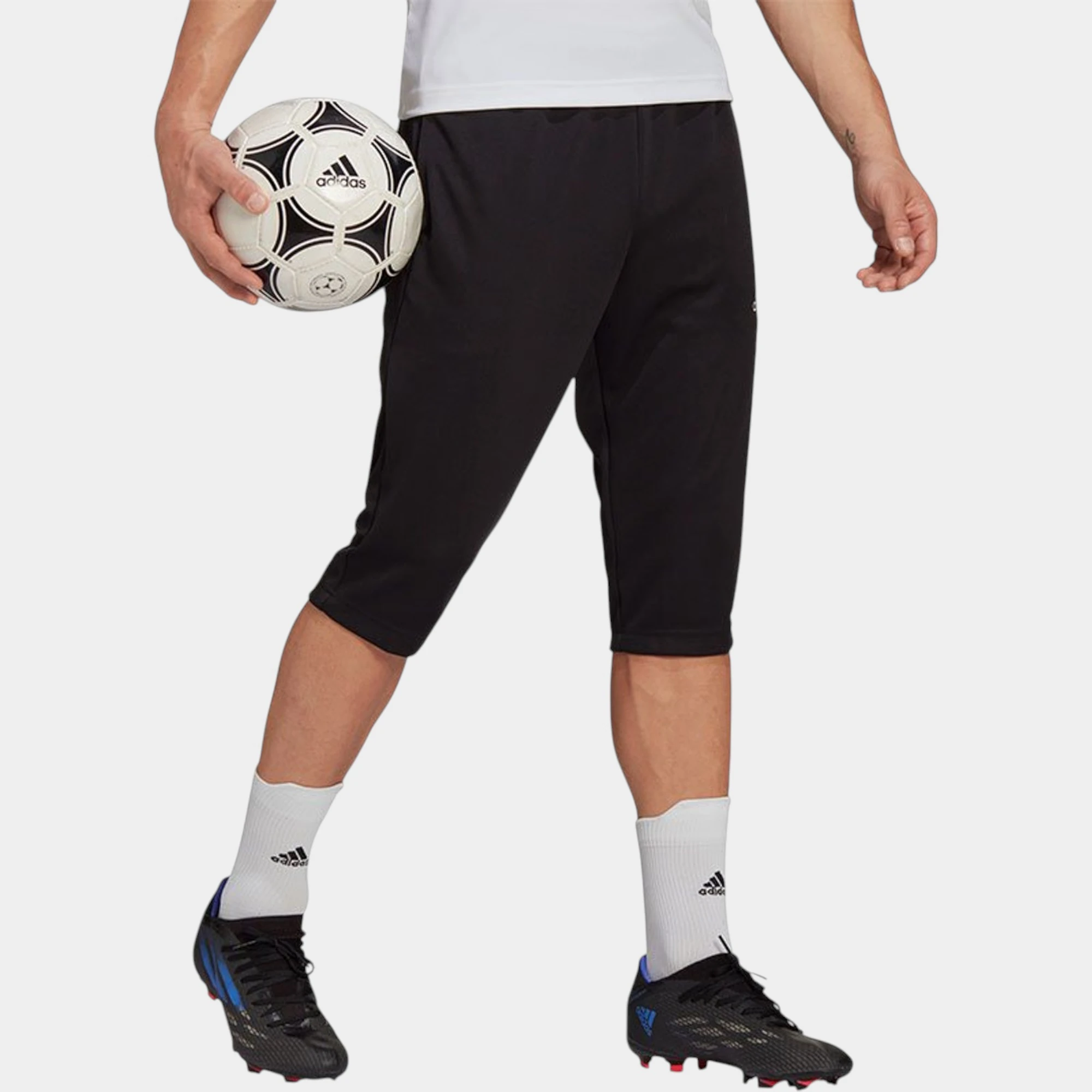 Adidas ENT22 3/4 PNT HB0576 Erkek Eşofman Alt/ Kapri  - Siyah