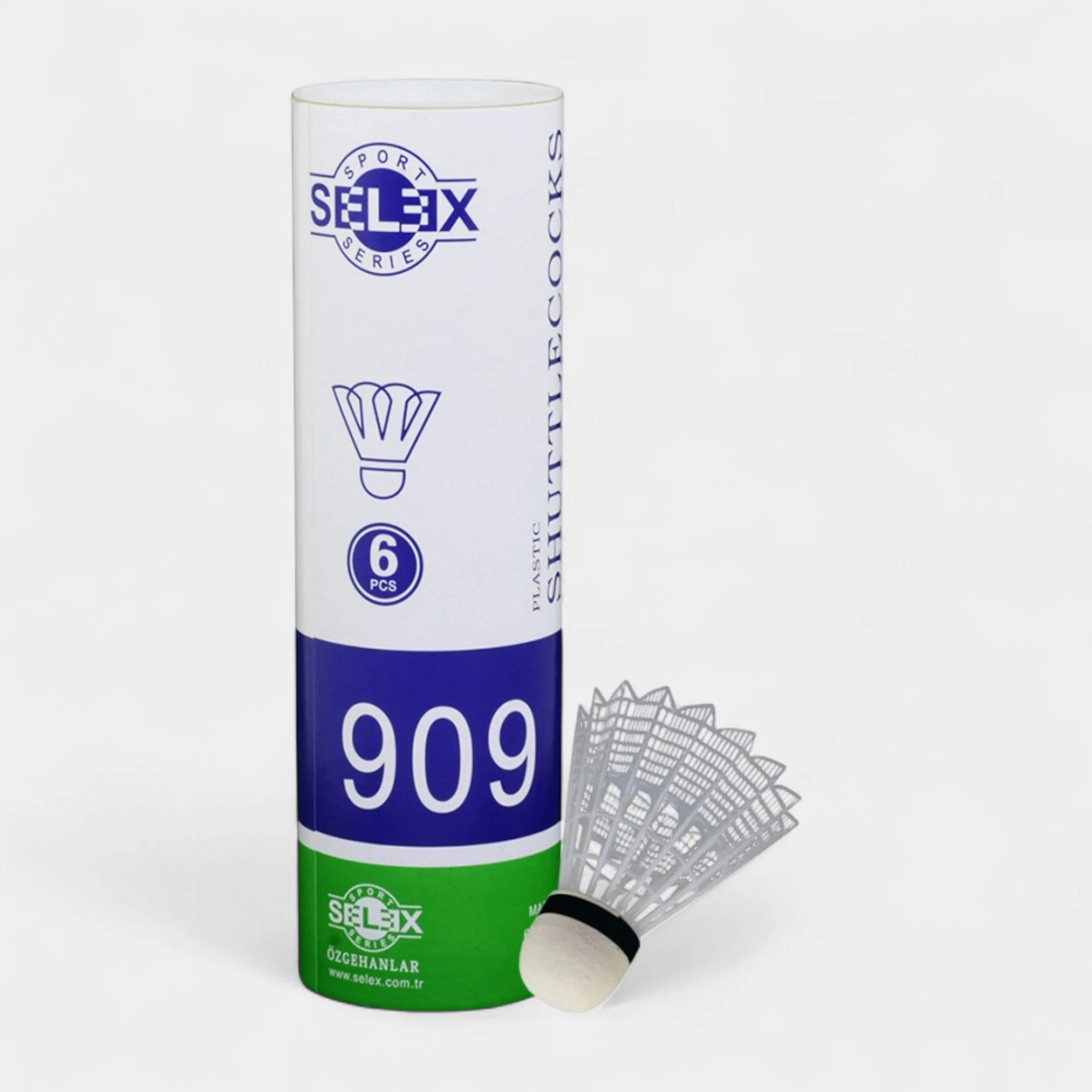 Selex Vadminton Topu 909 6'lı - RENKLİ