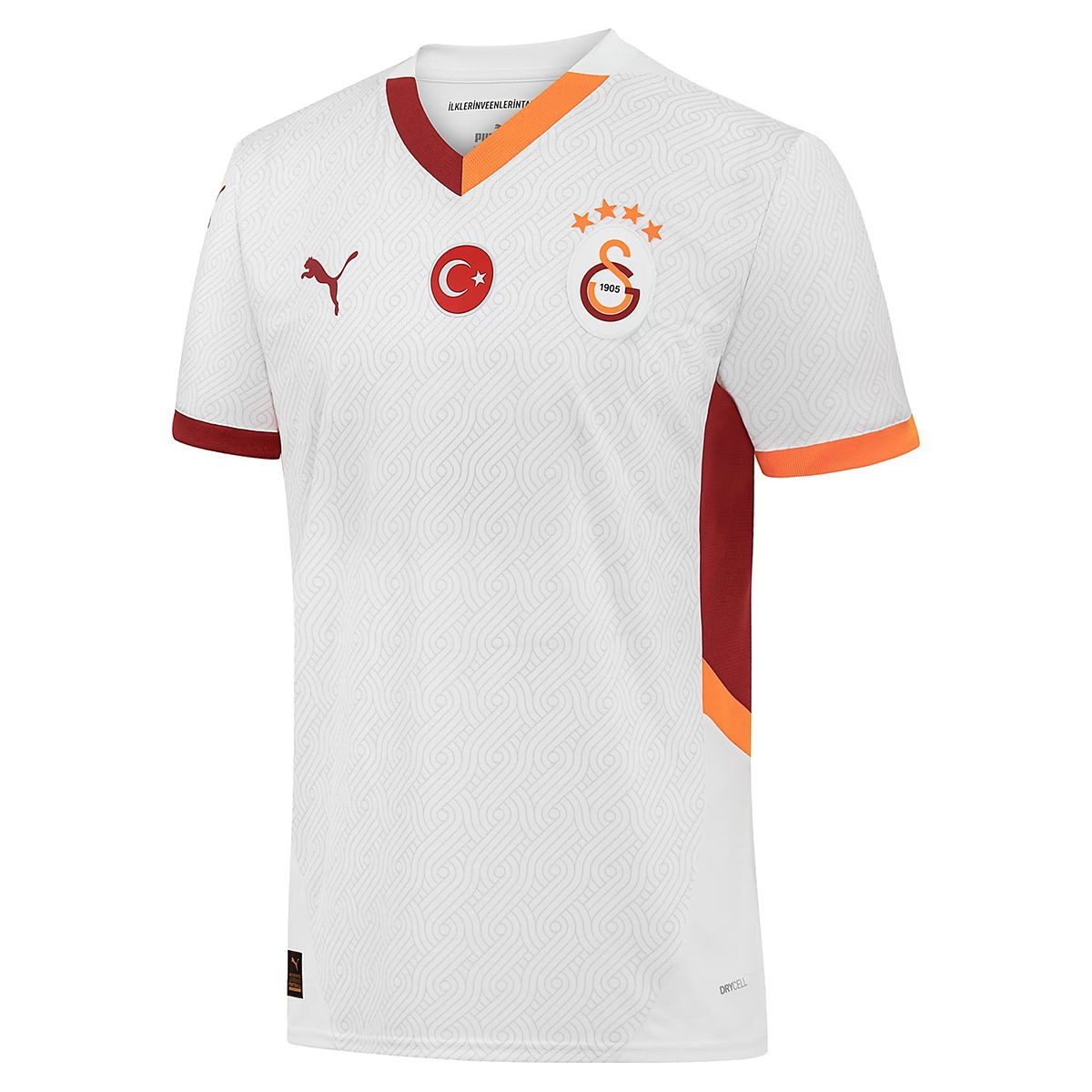 Galatasaray S.K. 24/25 ERKEK DEPLASMAN FORMASI - beyaz kırmızı