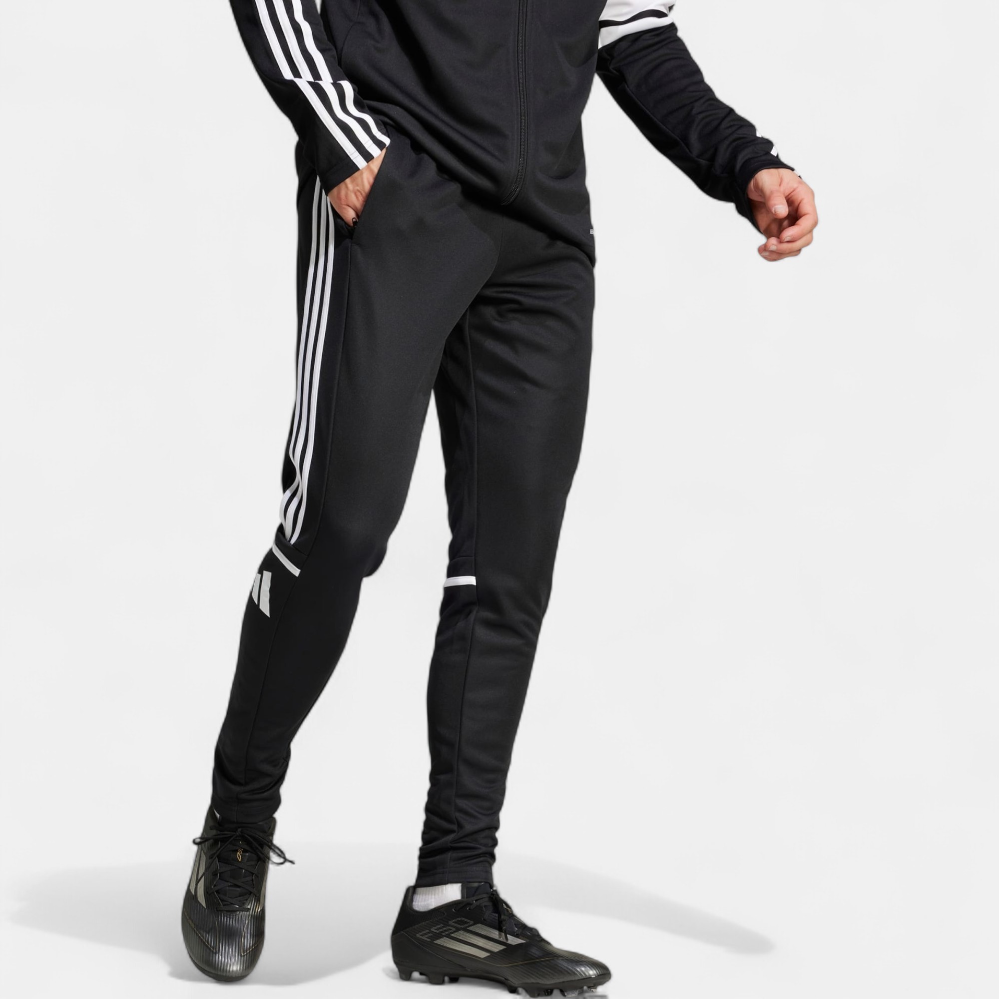 Adidas Squadra 25 TR Erkek Eşofman Altı – JE2782 - Siyah Beyaz