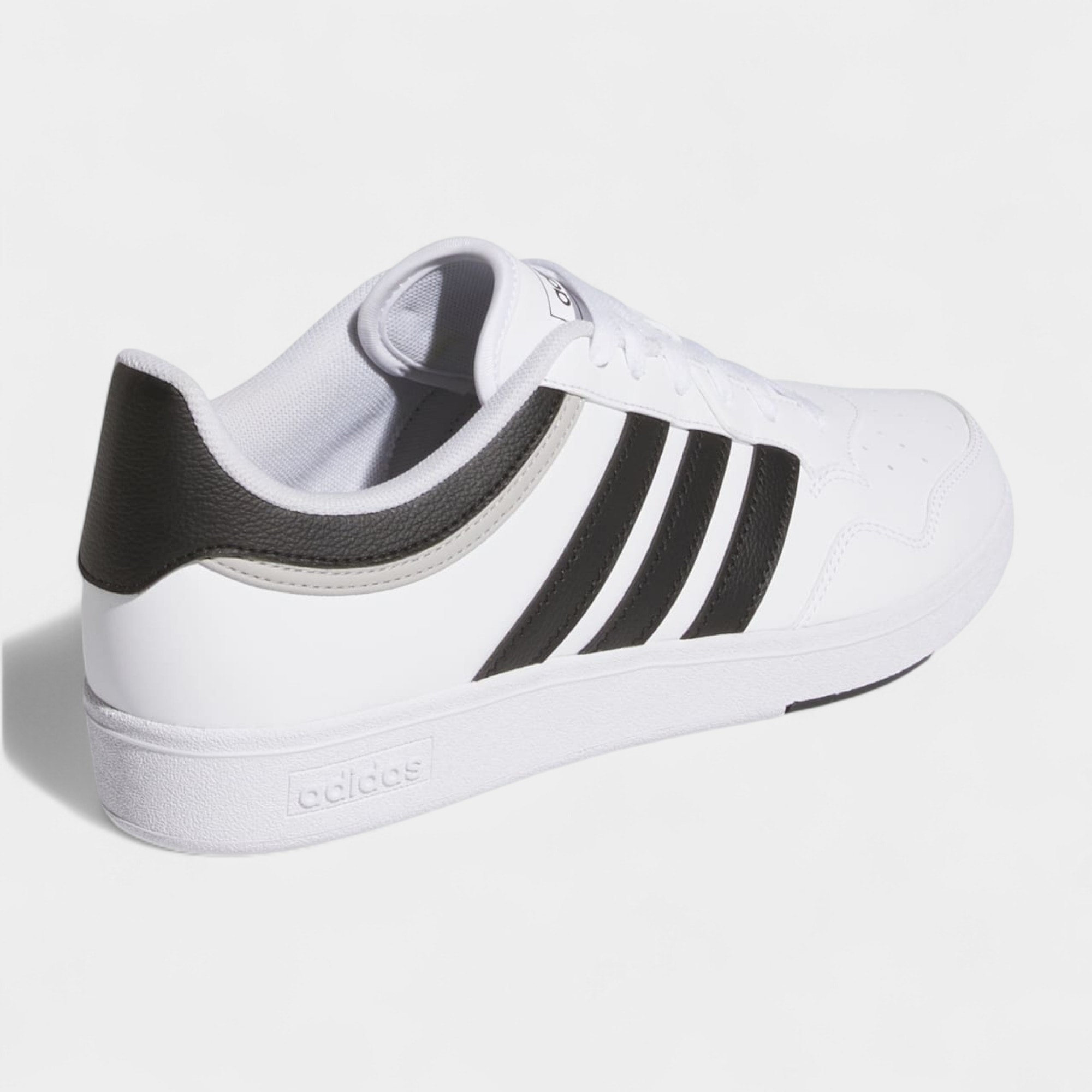 Adidas HOOPS 4.0 Beyaz Siyah Unısex Spor Ayakkabı-JQ9985