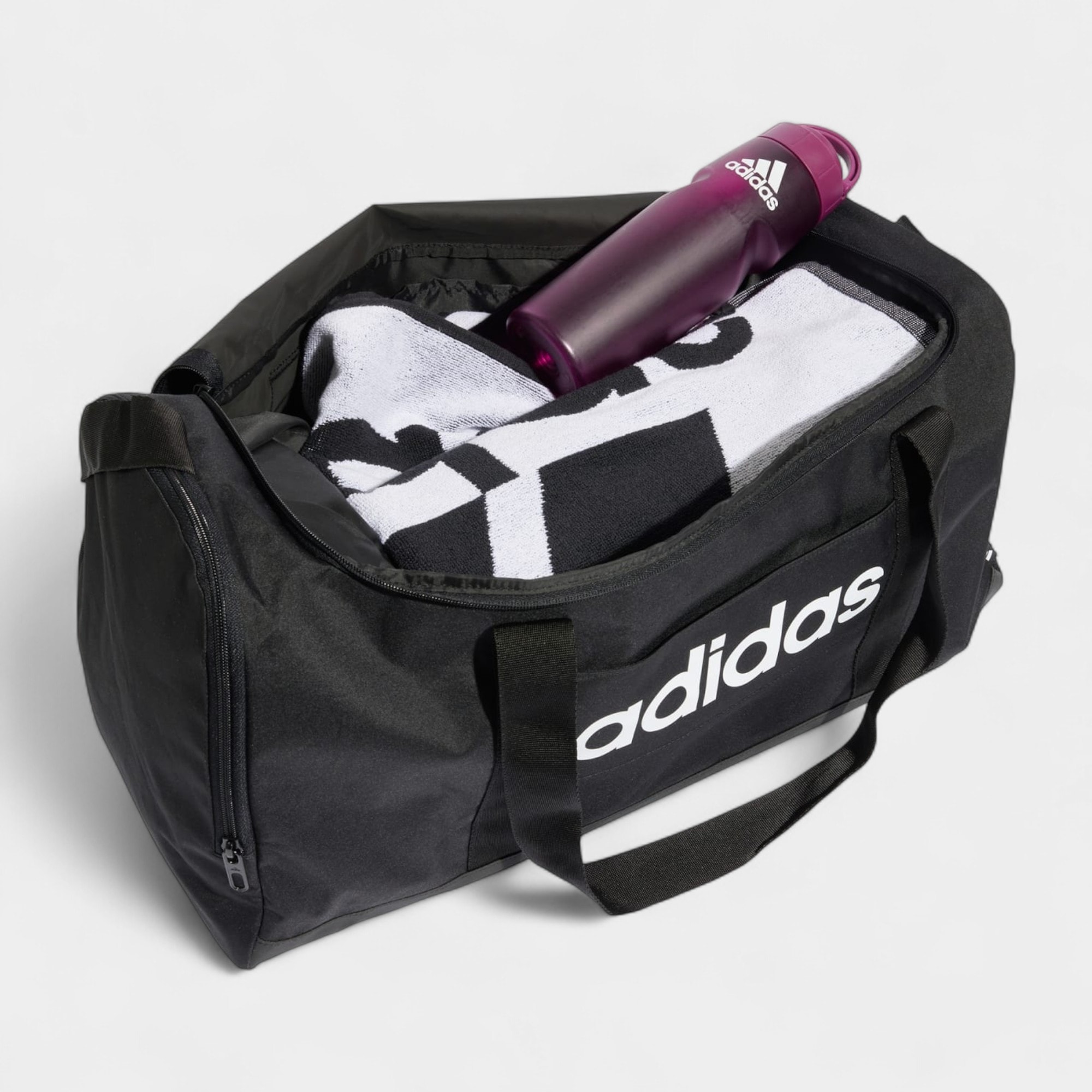Adidas LINEAR DUFFEL M Siyah Unısex Spor Çantası JD9555
