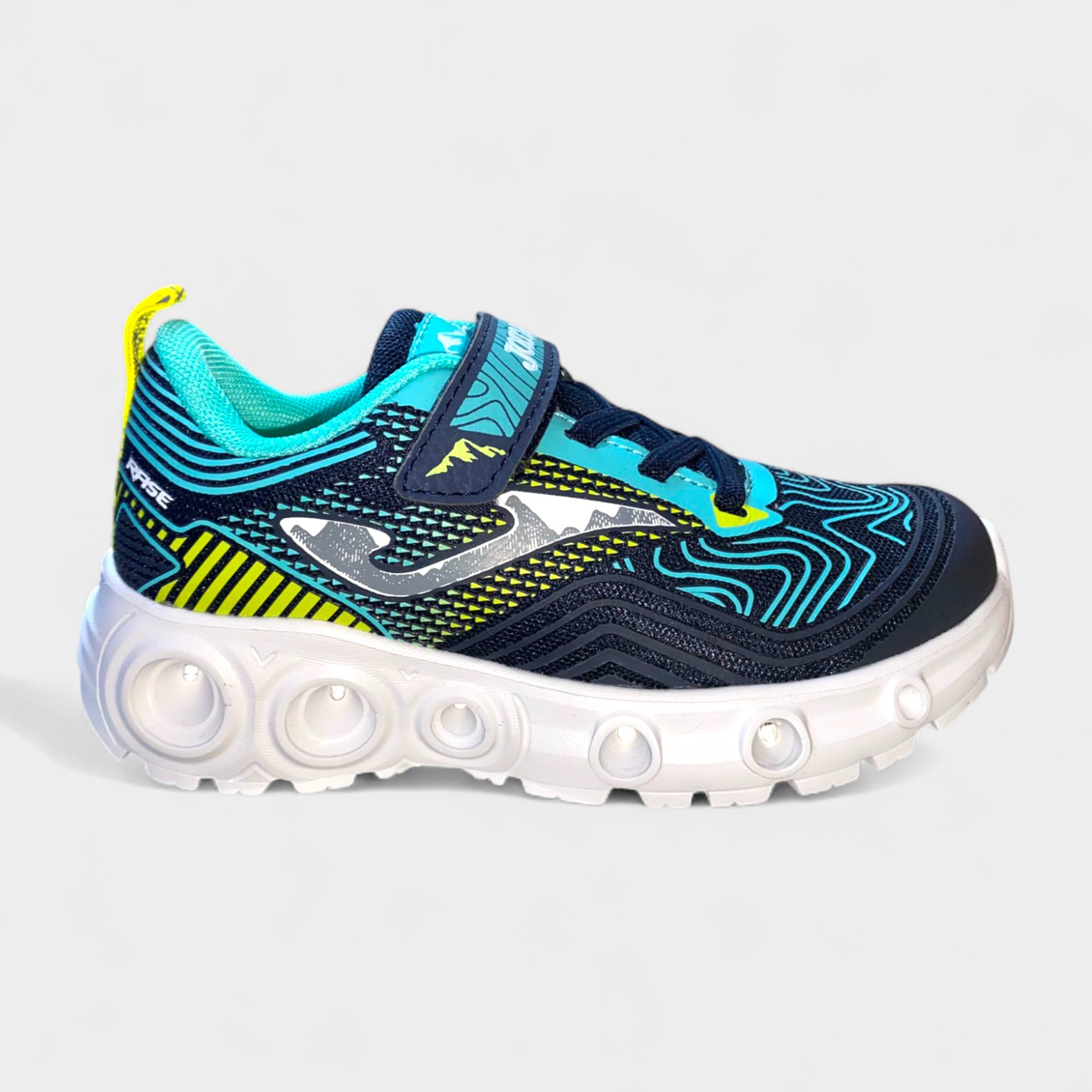 Joma RASE JR 2503 Lacivert-Turkuaz Çocuk Spor Ayakkabı