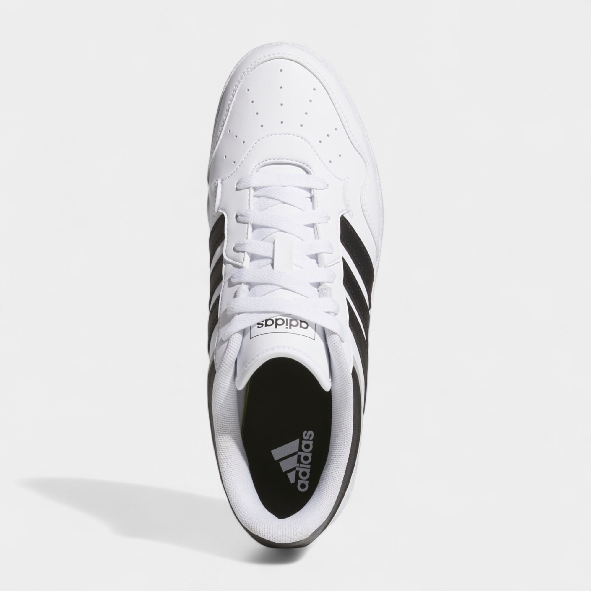 Adidas HOOPS 4.0 Beyaz Siyah Unısex Spor Ayakkabı-JQ9985