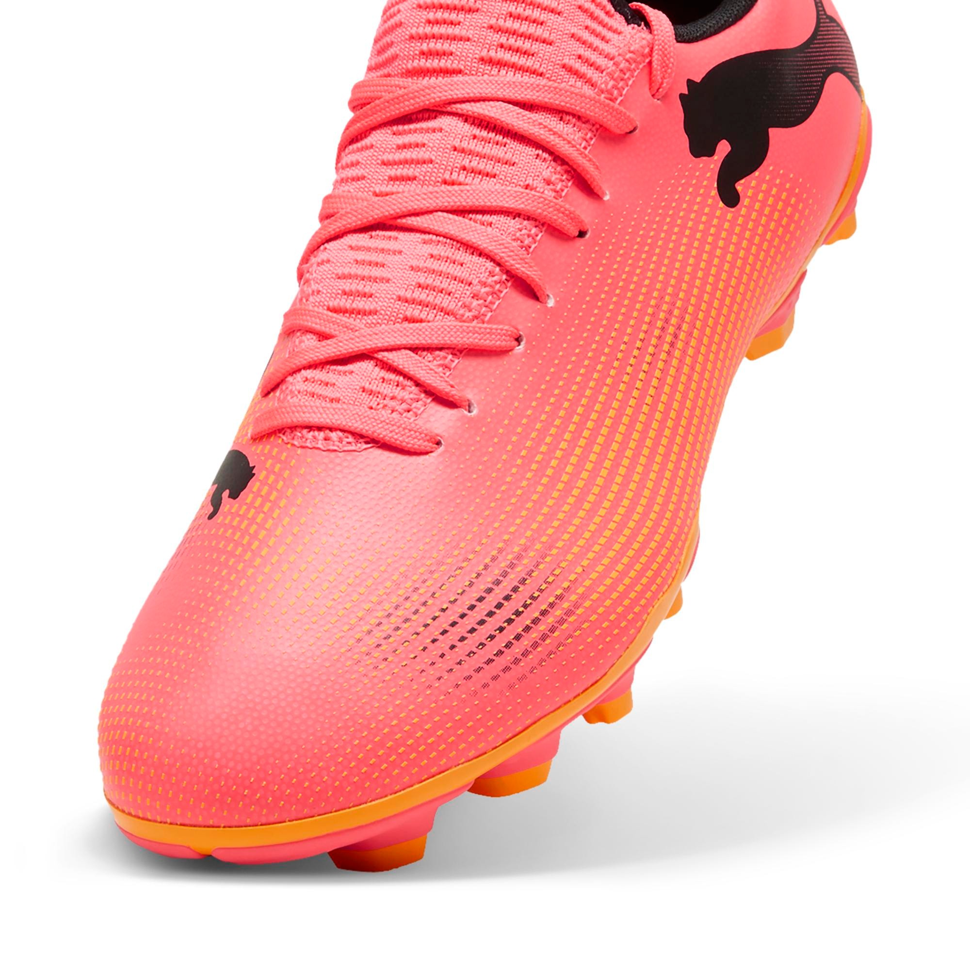 FUTURE 7 PLAY FG/AG-Sunset Glow-PUMA Black - NARÇİÇEĞİ