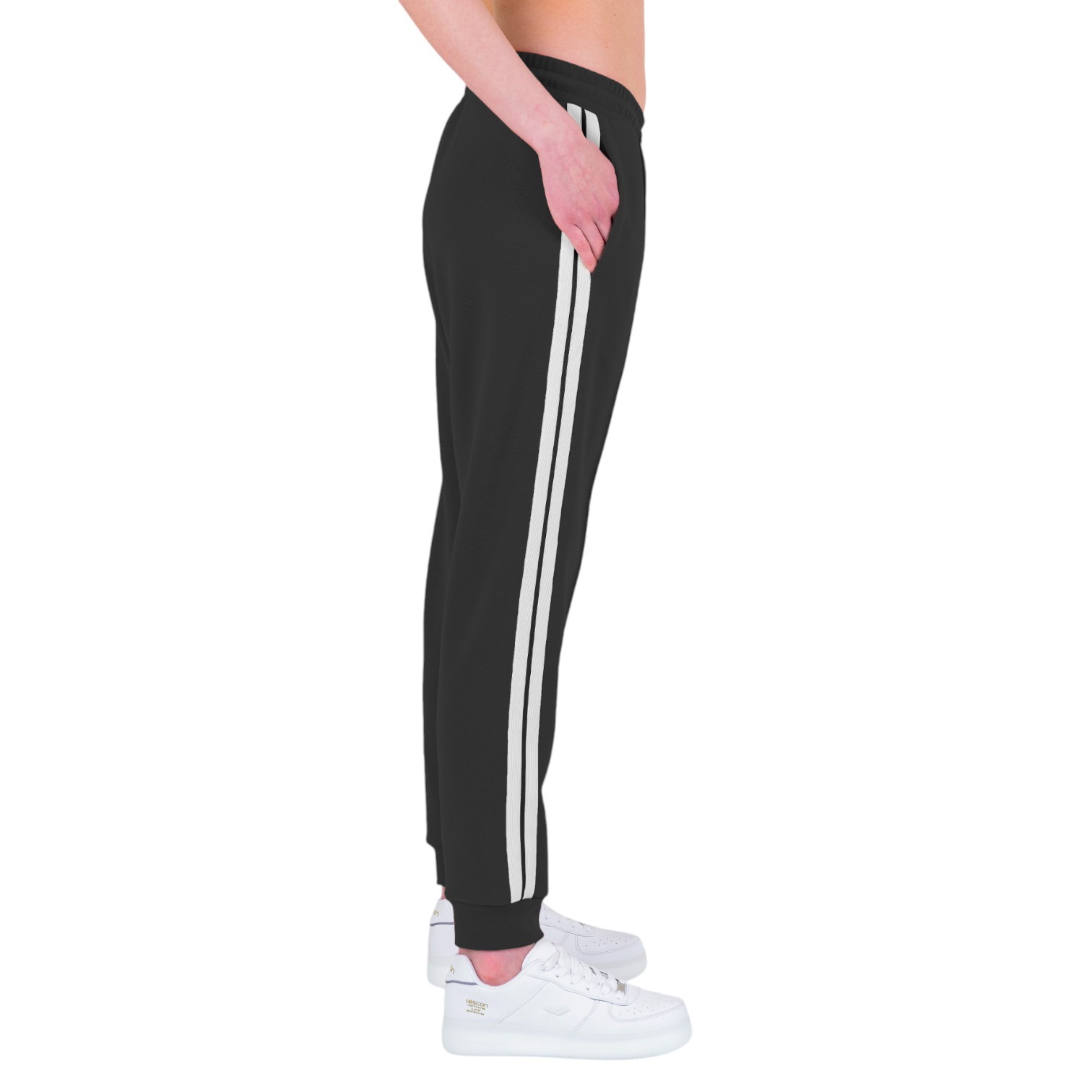 LESCON 23N-2121 EŞOFMAN ALT SIYAH PANTOLON TEK ALT