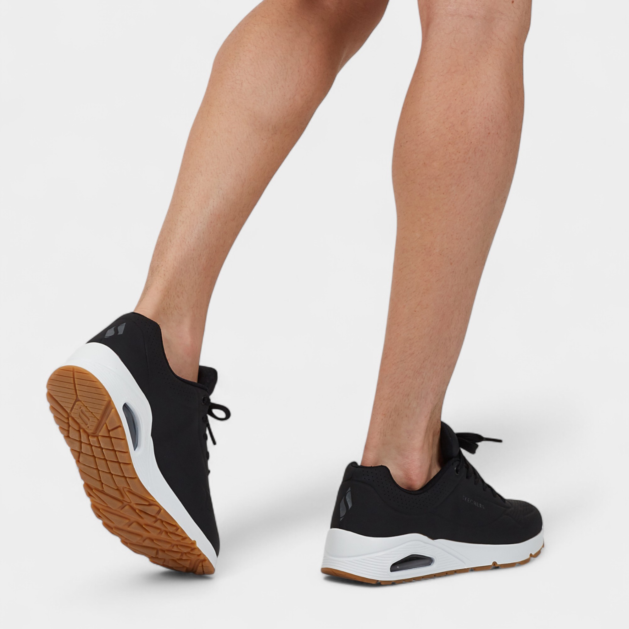 Skechers UNO  -  STAND ON AİR 52458BLK Erkek Spor Ayakkabı