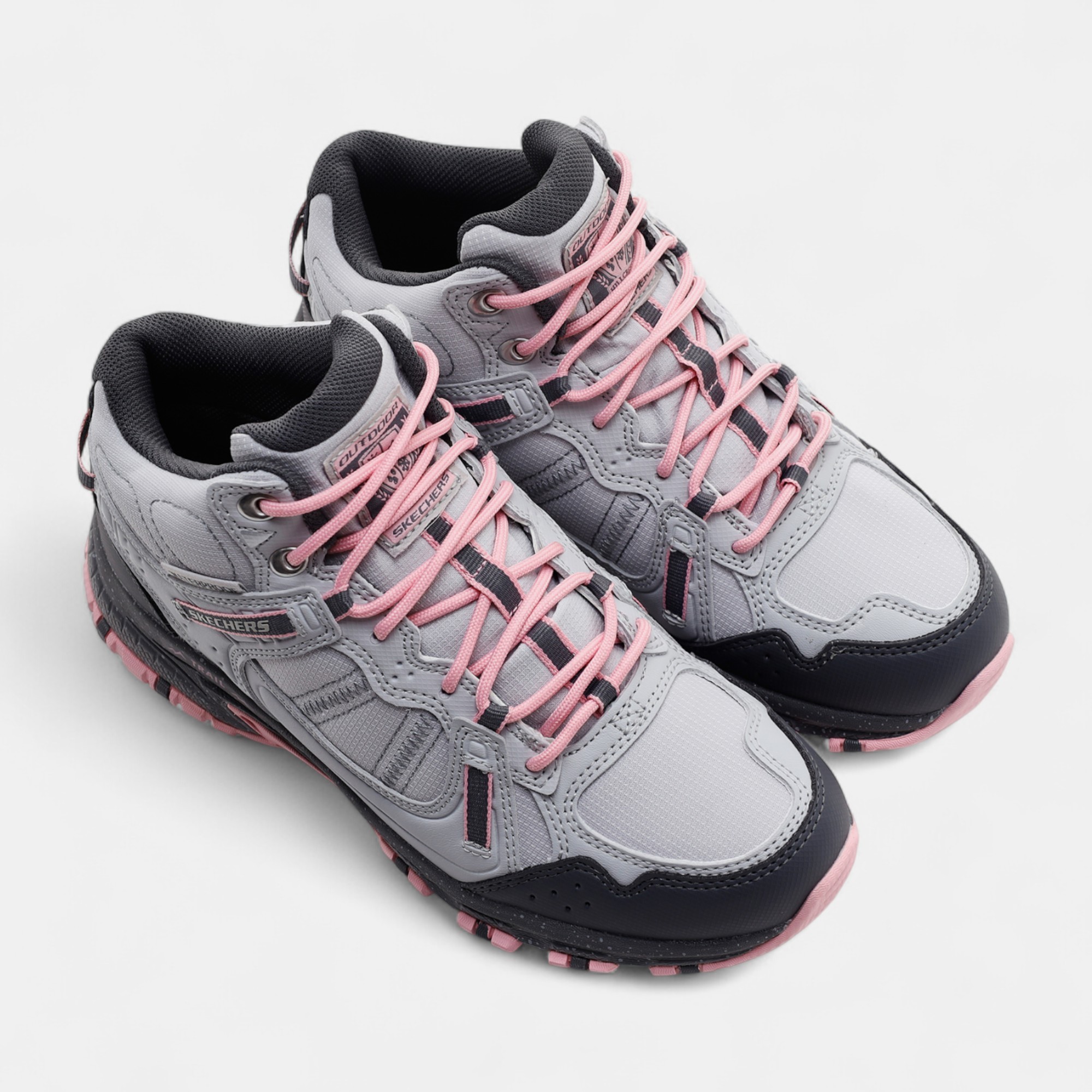 Skechers HILLCREST - BOUND PEAK 180021GYPK Kadın Bot Spor Ayakkabı