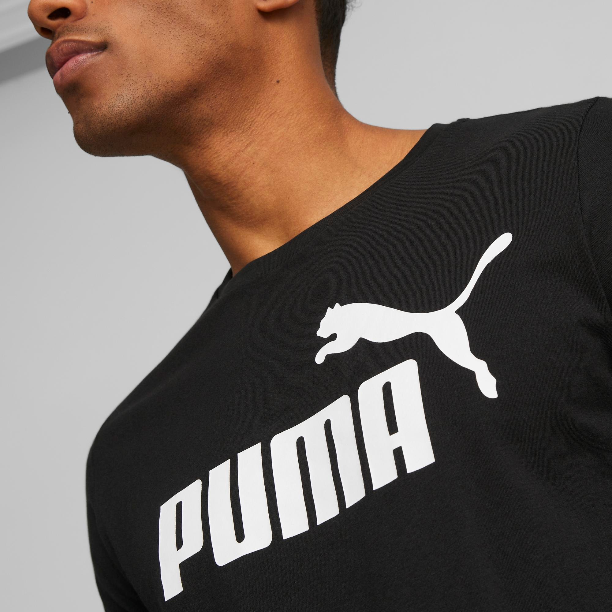 ESS Logo Tee-Puma Black - Siyah