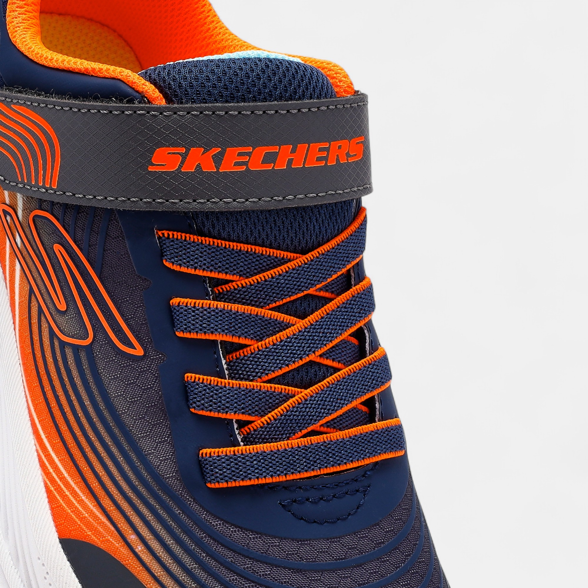 Skechers MİCROSPEC ADVANCE 403926LNVOR Çocuk Spor Ayakkabı