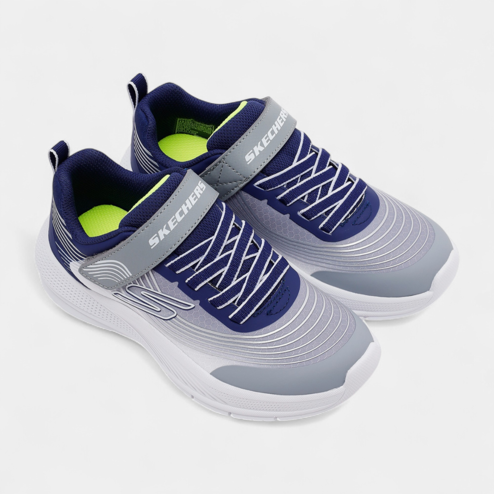 Skechers MICROSPEC ADVANCE 403926LNVLG Çocuk Spor Ayakkabı