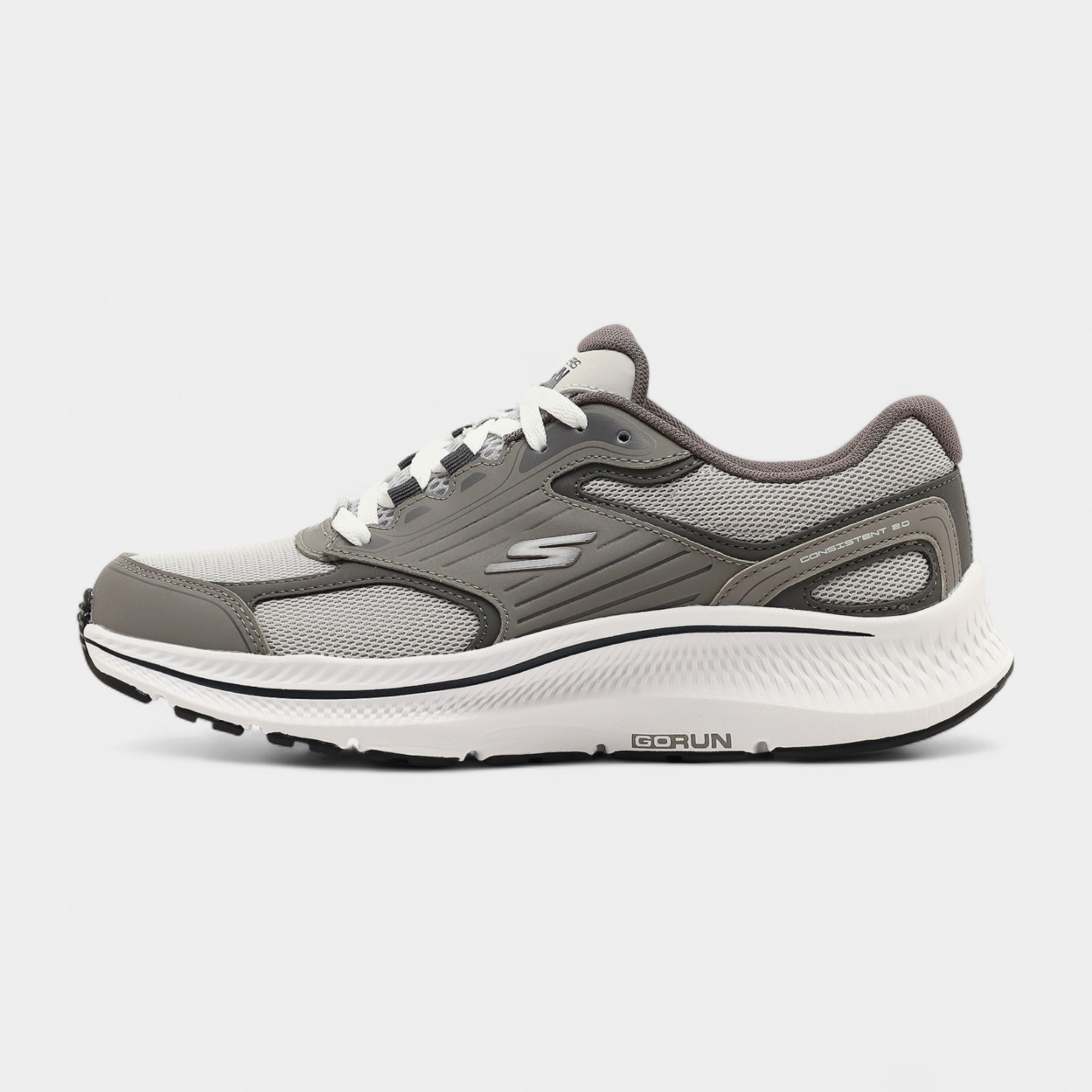 Skechers GO RUN CONSISTENT 2.0 220866TKGRY Erkek Spor Ayakkabı - GRI