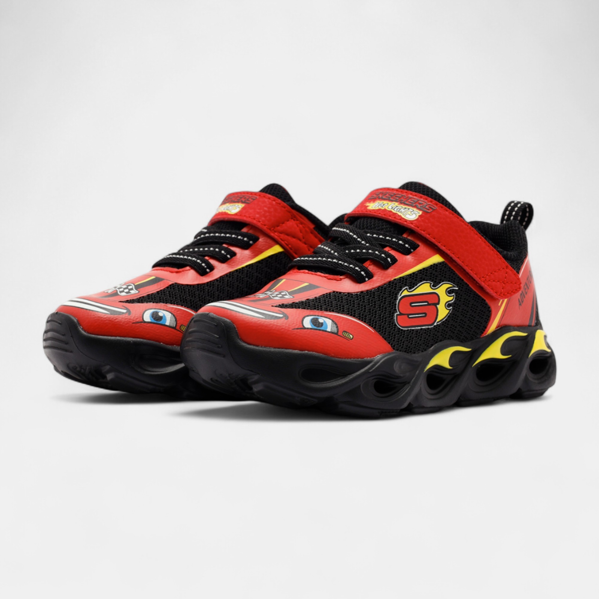 Skechers THERMO-FLASH - WHEEL BUDDİES 402306NRDBK Çocuk Spor Ayakkabı