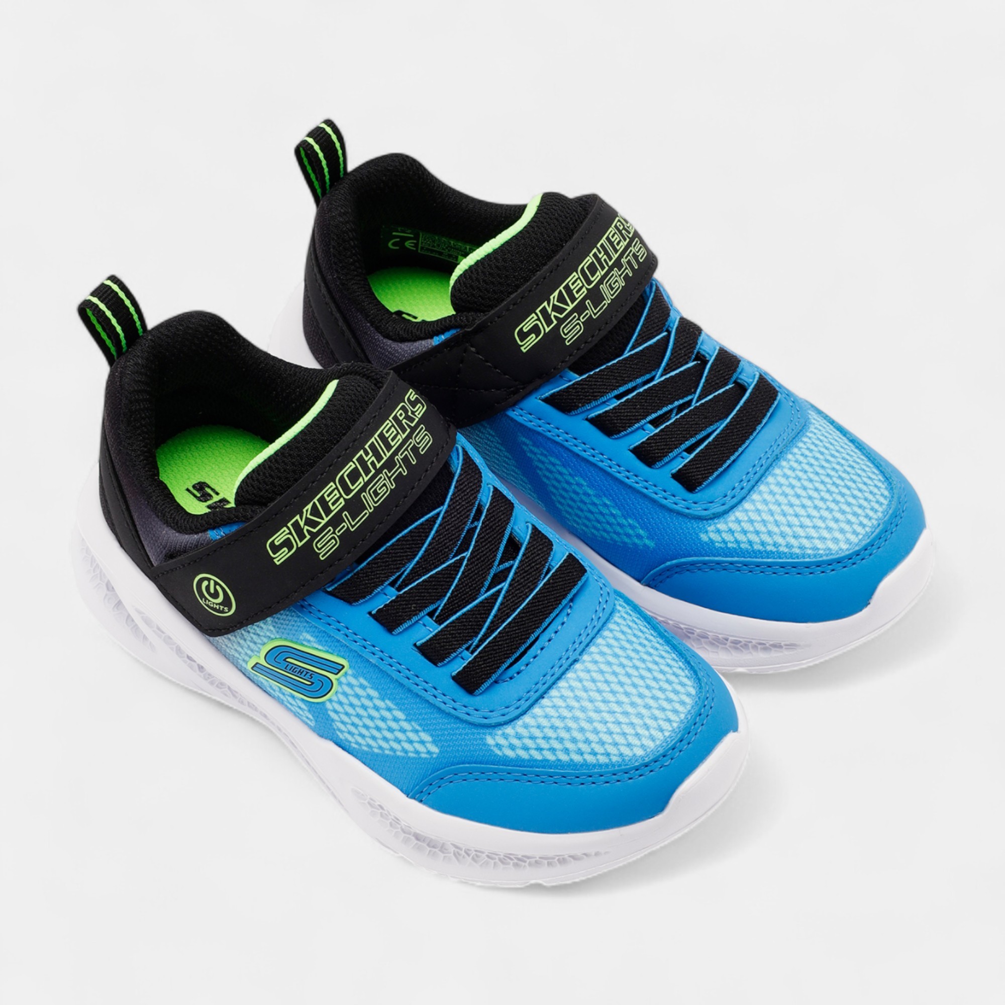 Skechers SKECHERS METEOR-LİGHTS - KRENDOX 401495LBKBL Çocuk Spor Ayakkabı