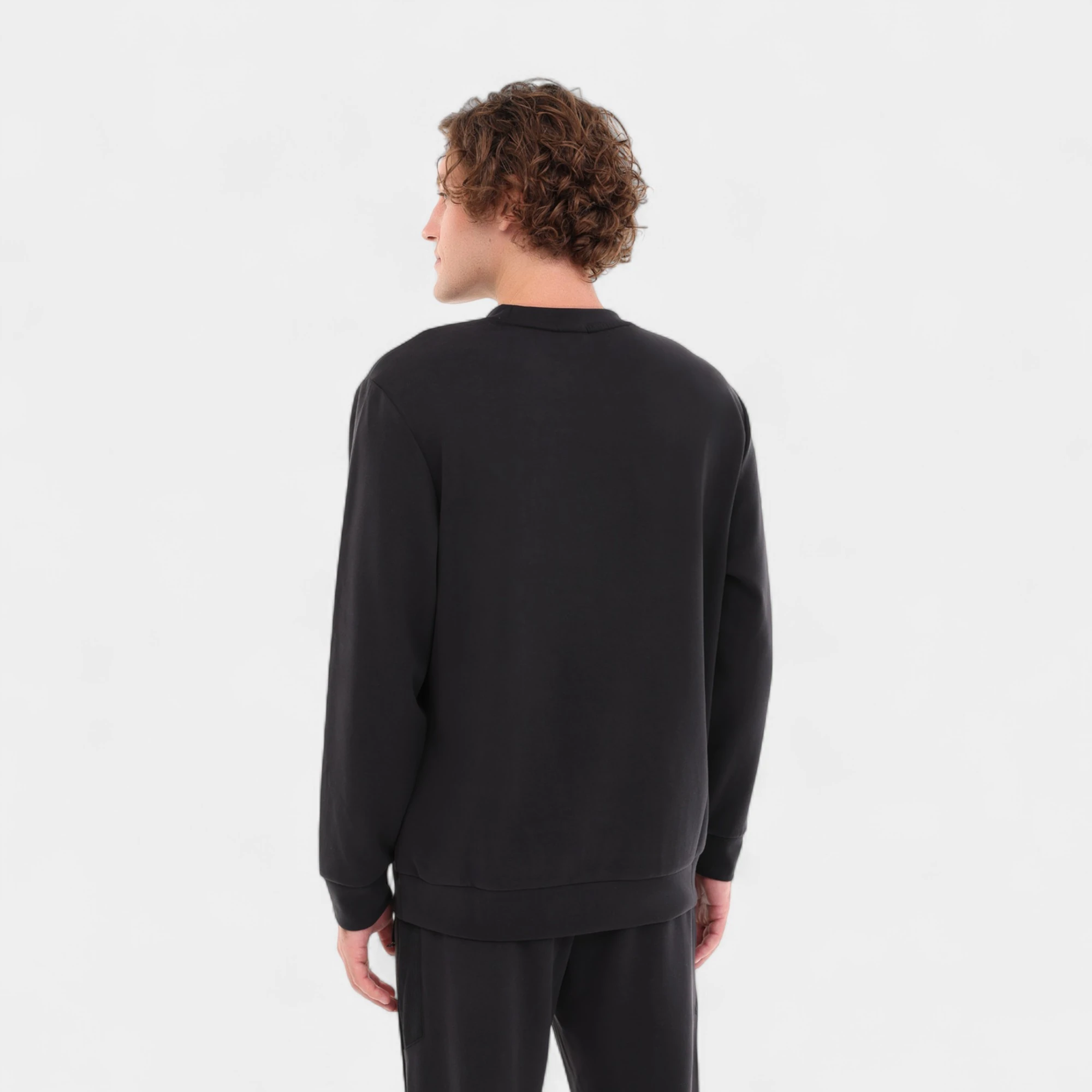 Lumberjack ML UROS 16ITL817 5PR Siyah Erkek Sweatshırt - Siyah