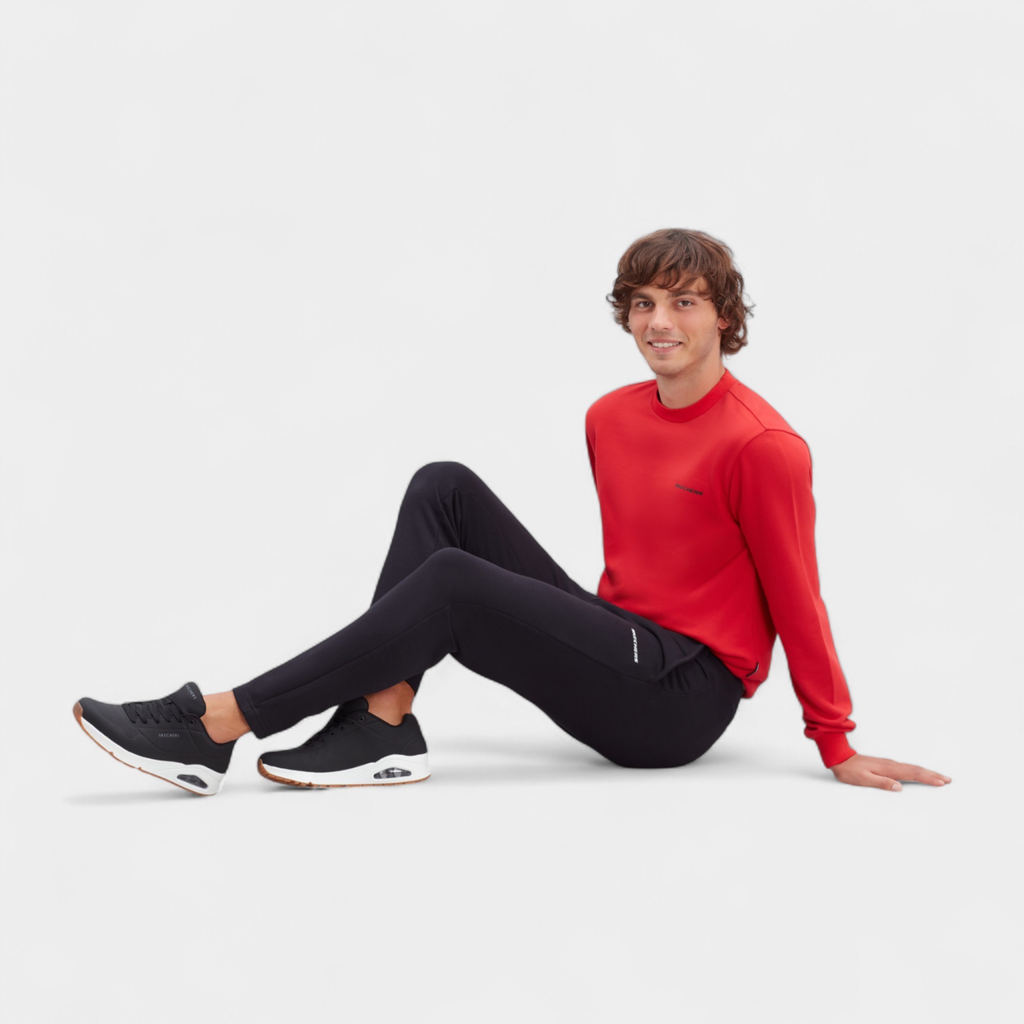 Skechers UNO  -  STAND ON AİR 52458BLK Erkek Spor Ayakkabı