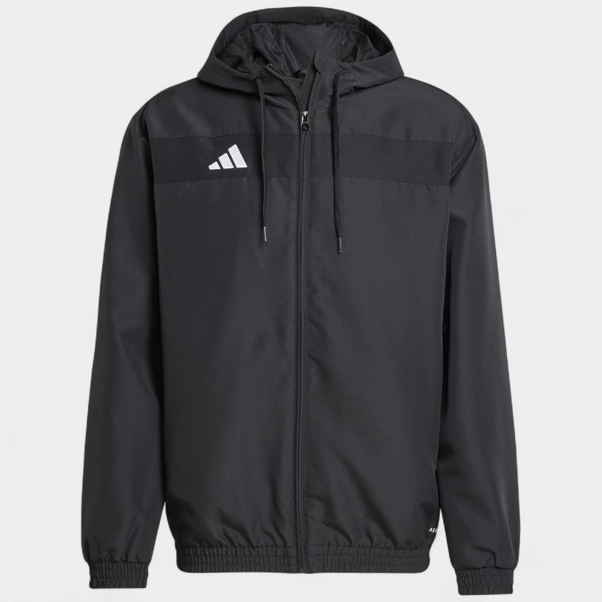 Adidas TIRO ES W HOOD Siyah Beyaz Erkek Ceket-JC5435 - Siyah Beyaz