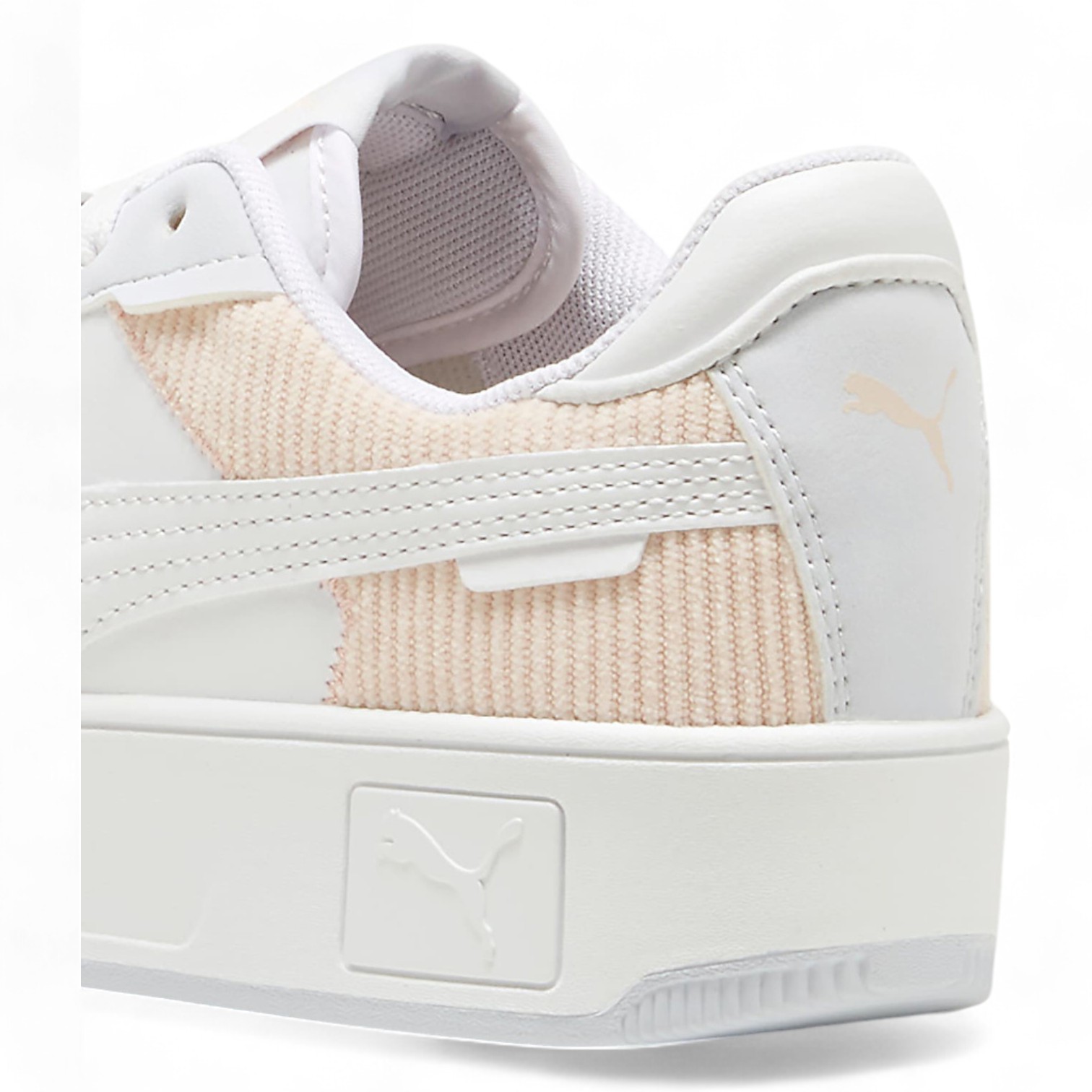 Carina Street Cord Jr-Silver Mist-PUMA White-Island Pink