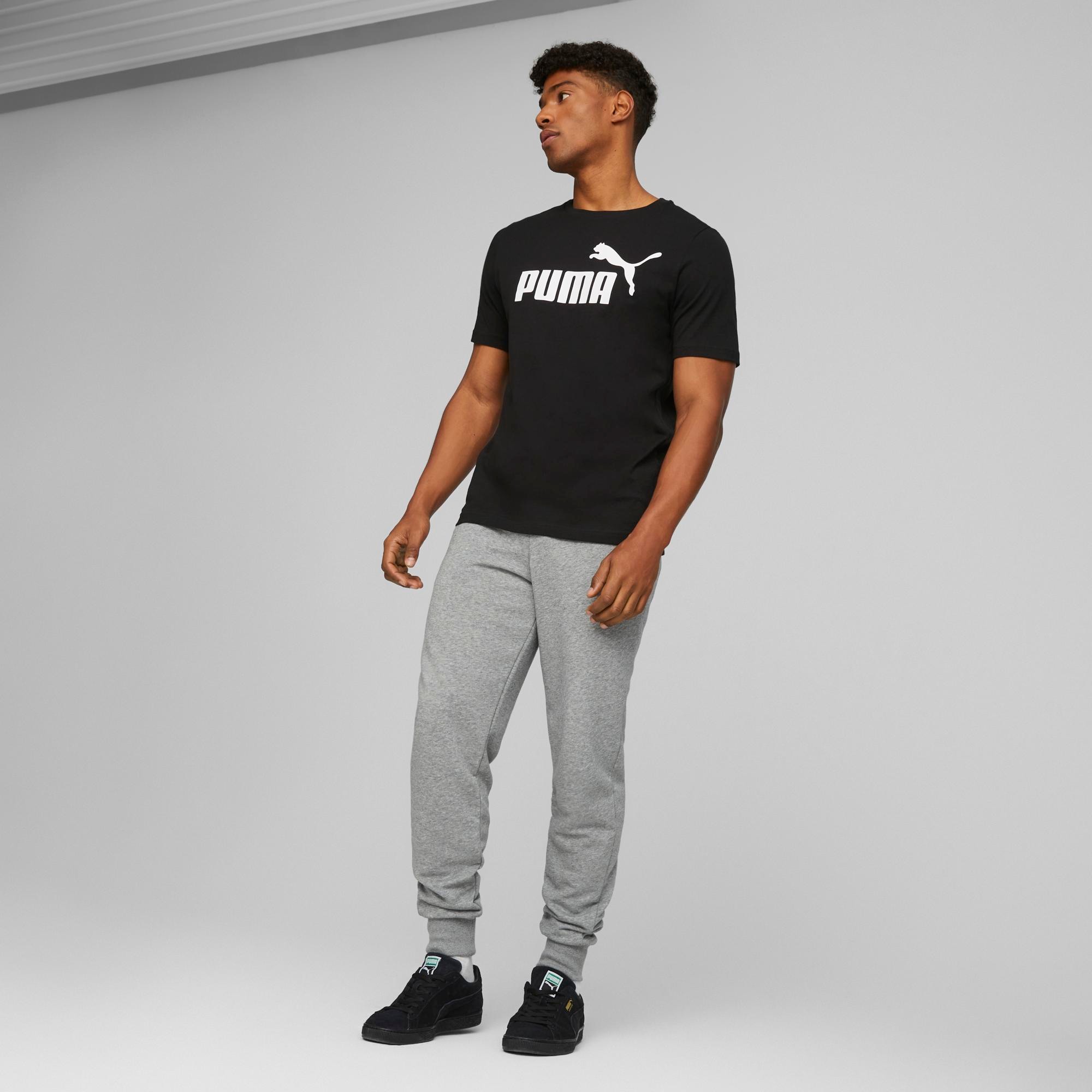 ESS Logo Tee-Puma Black - Siyah