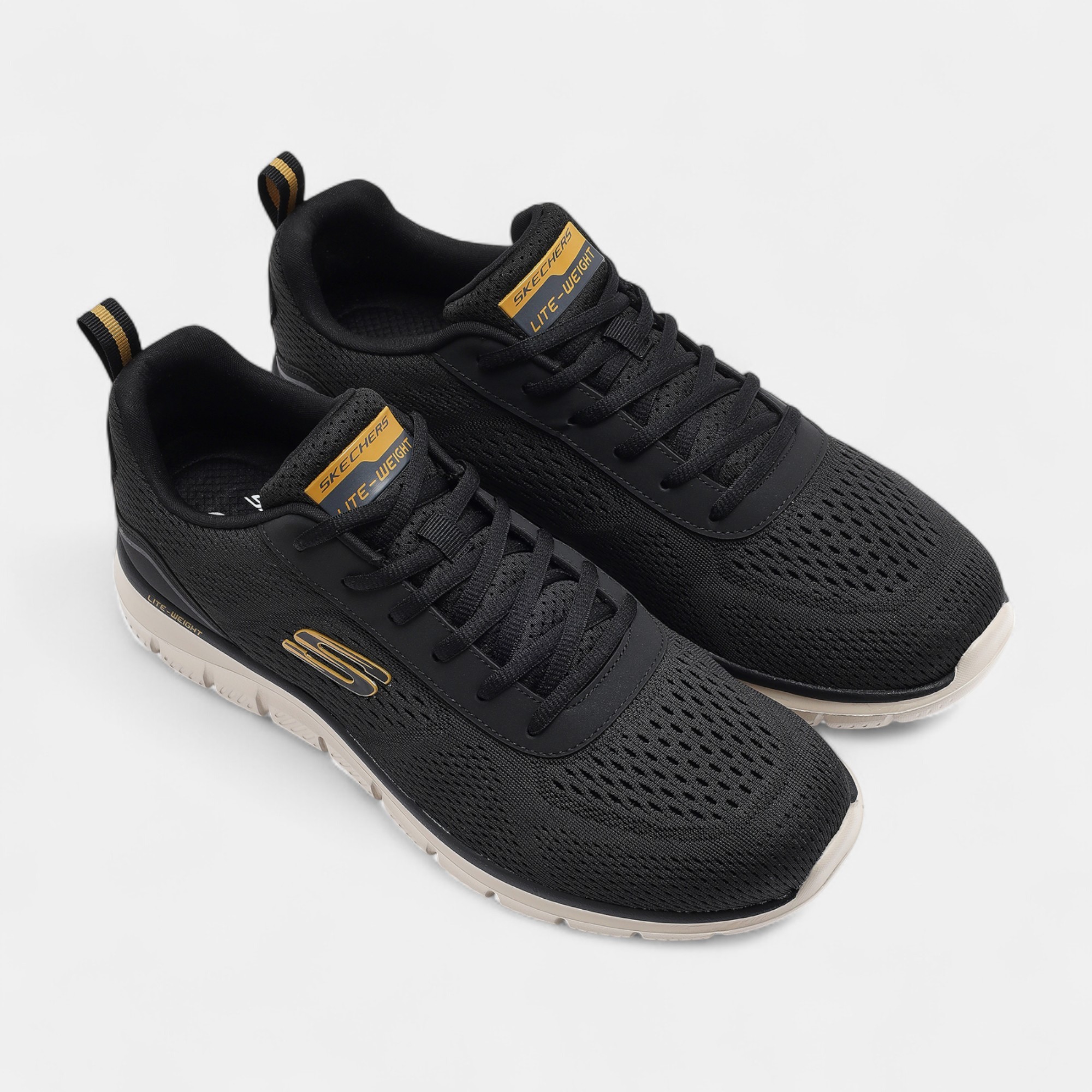 Skechers TRACK-LESHUR 232758TKBLK Erkek Spor Ayakkabı