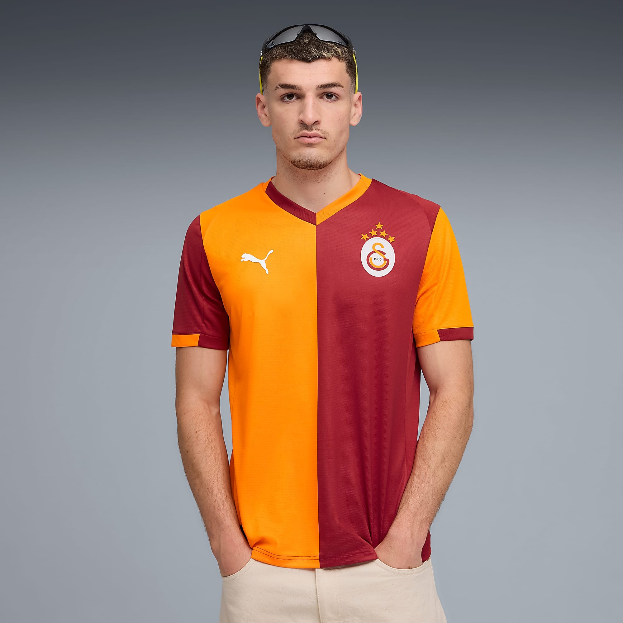 Puma GALATASARAY 25/26 Erkek İç Saha Forması 77980901 - Kırmızı