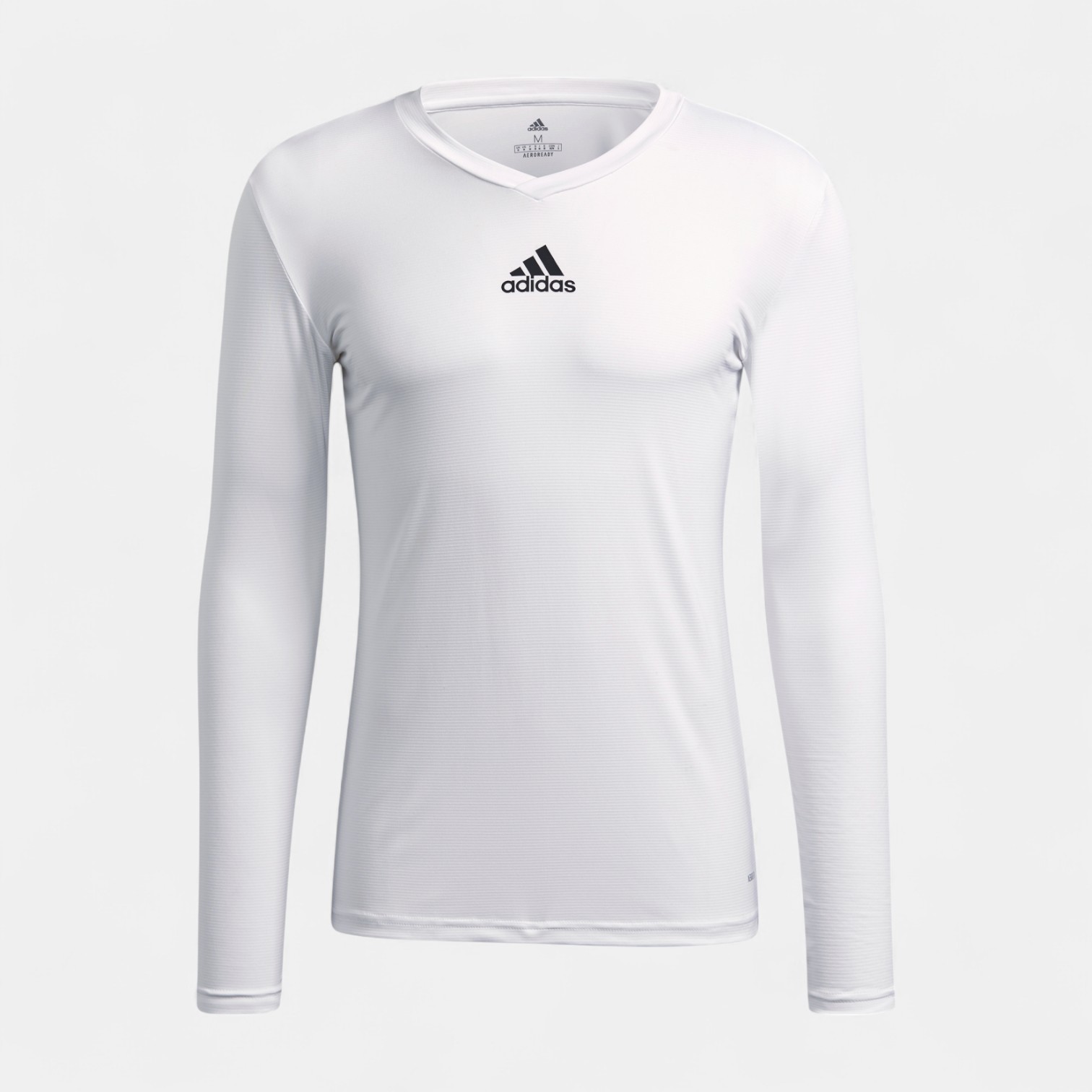 Adidas TEAM BASE TEE V Yaka Beyaz Tişört