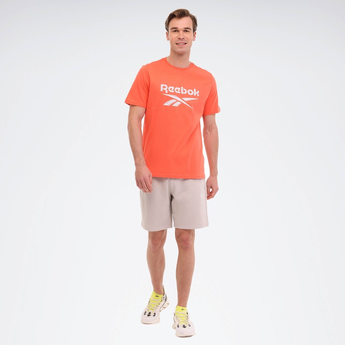 REEBOK NEW ID REG TEE Erkek Turuncu Tişört