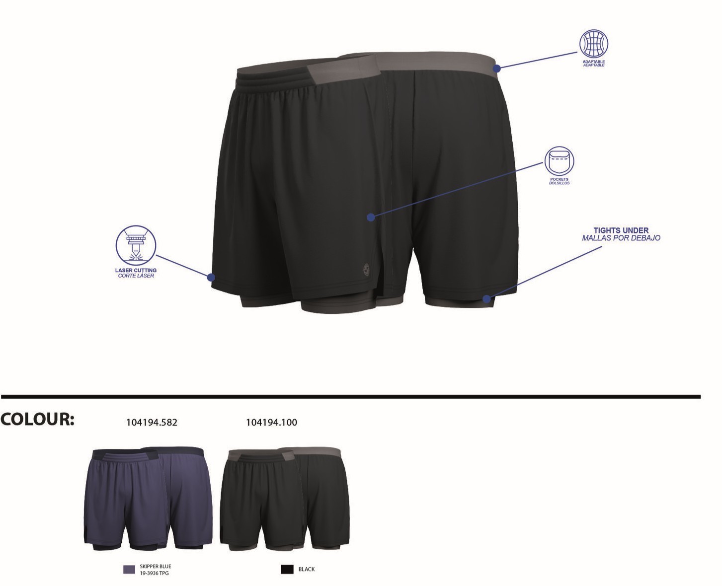 Joma CORE BERMUDA Siyah Erkek Spor Şort 104194