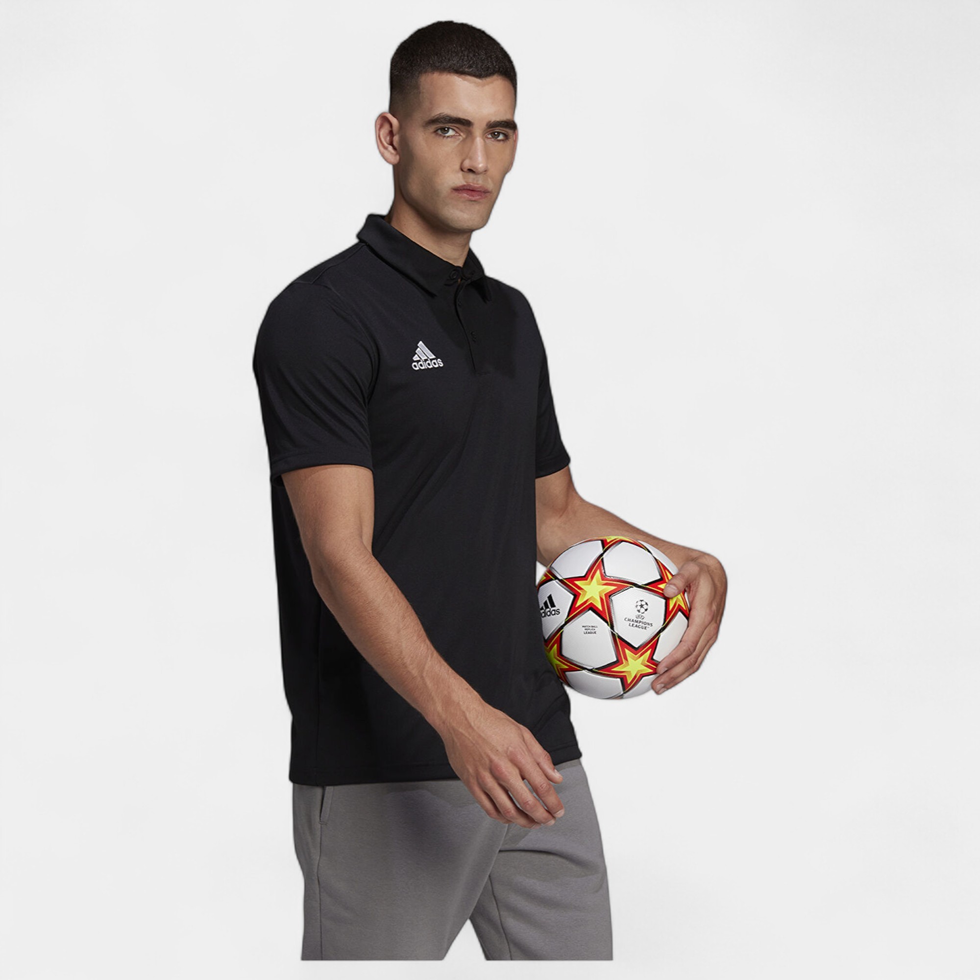 Adidas ENT22  Polo Siyah Erkek Tişört HB5328