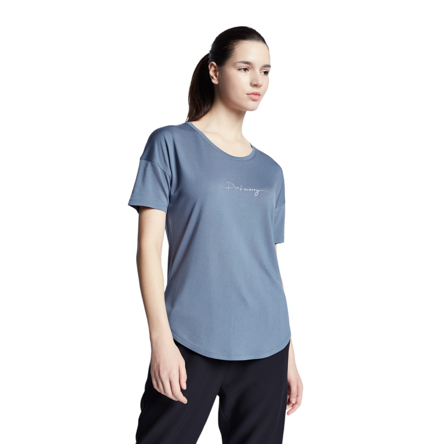 LESCON 22B 2103 LUXPLAIN TSHIRT TİŞÖRT - MAVİ