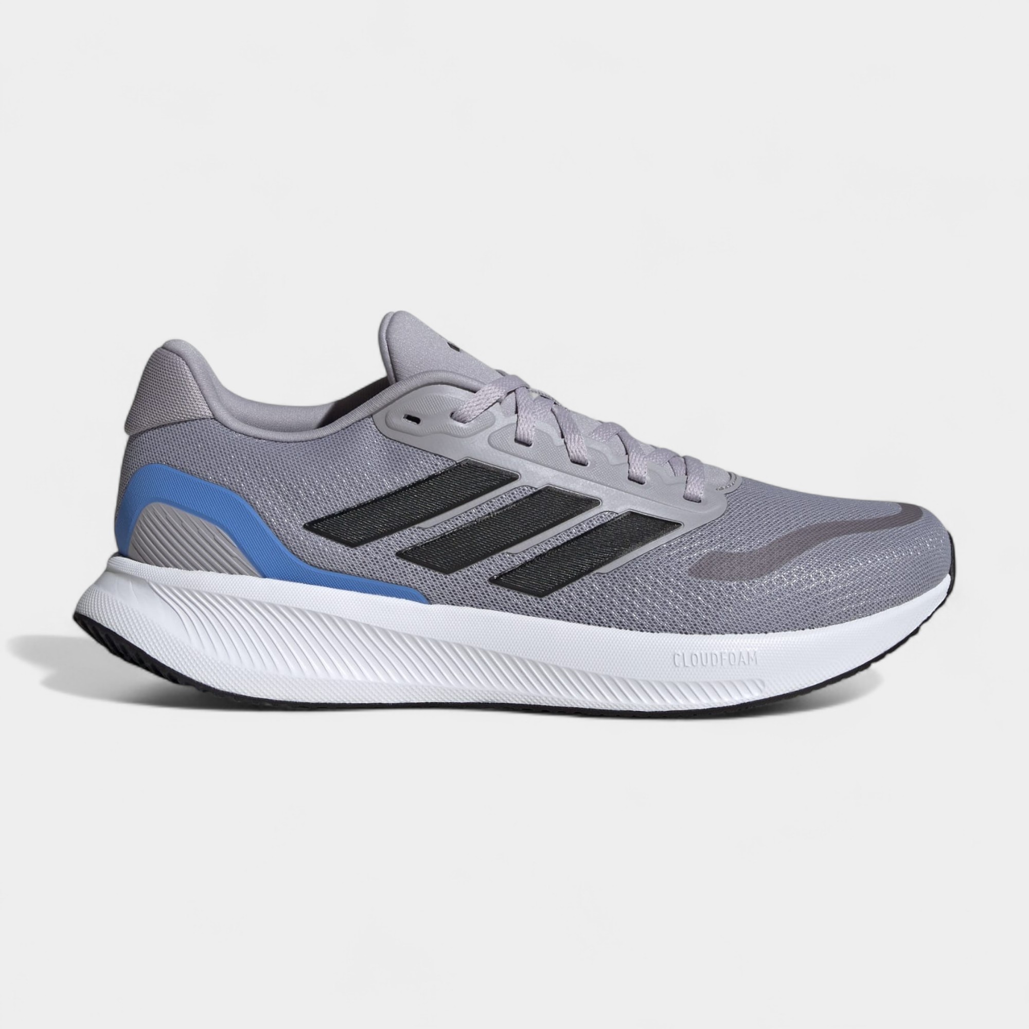 adidas RUNFALCON 5 Gri Erkek Spor Ayakkabı -JR5519 - Gri Mavi