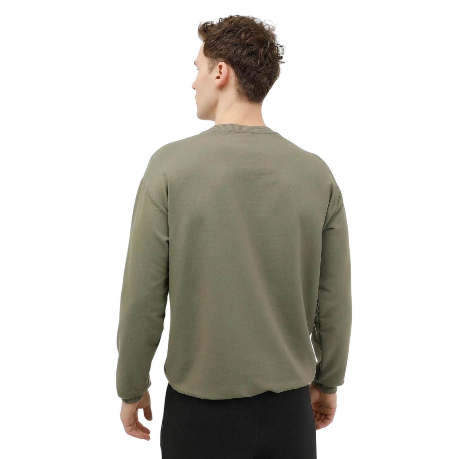 MB SN75 C NECK SW 4PR,HAK ERKEK SWEATSHIRT - HAKI