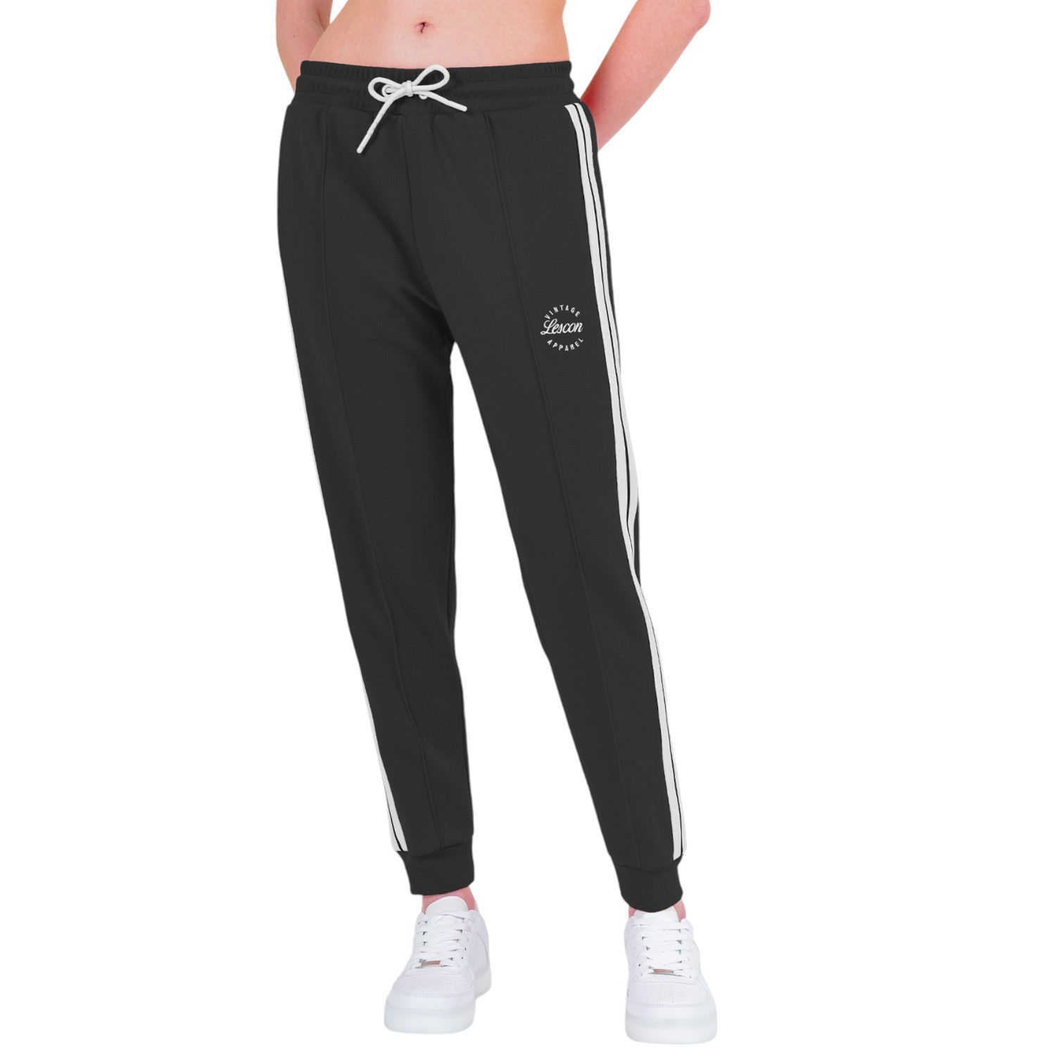 LESCON 23N-2121 EŞOFMAN ALT SIYAH PANTOLON TEK ALT