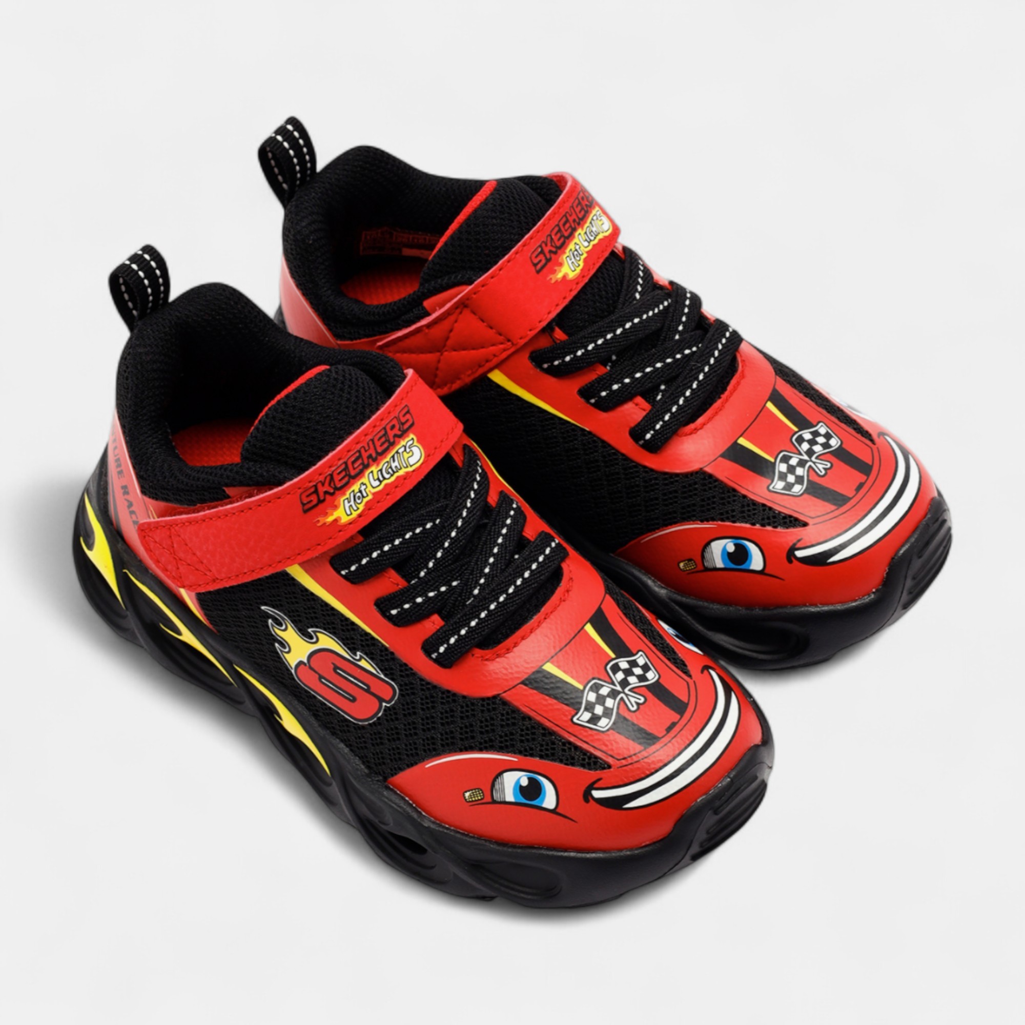 Skechers THERMO-FLASH - WHEEL BUDDİES 402306NRDBK Çocuk Spor Ayakkabı