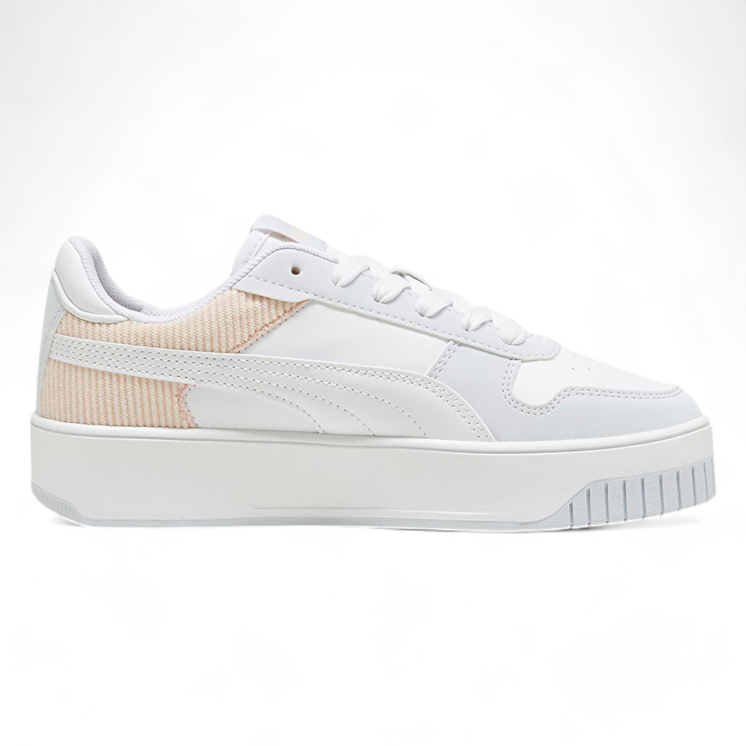 Carina Street Cord Jr-Silver Mist-PUMA White-Island Pink