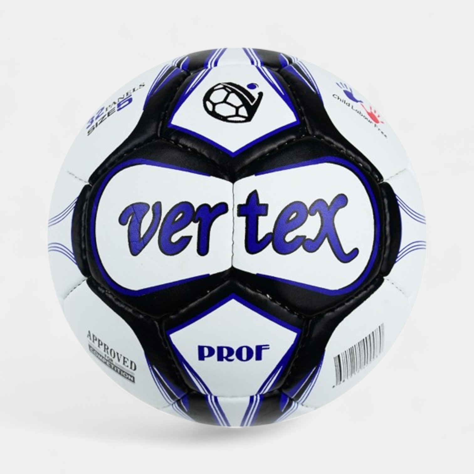 VERTEX PROF VT233 Futbol Topu 5 No - BEYAZ LACİVERT