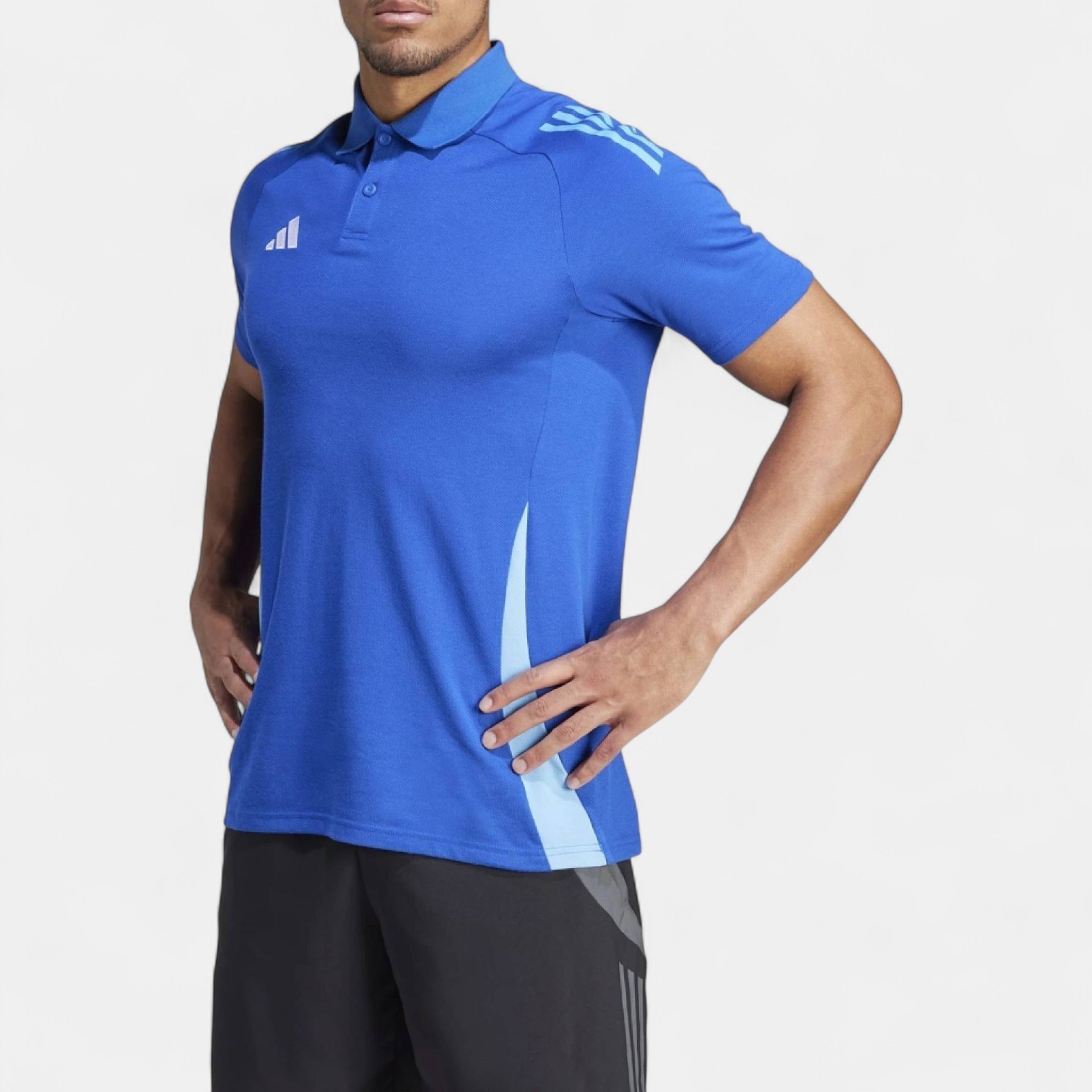 Adidas TIRO24 C POLO Erkek Tişört IR7566 - MAVİ