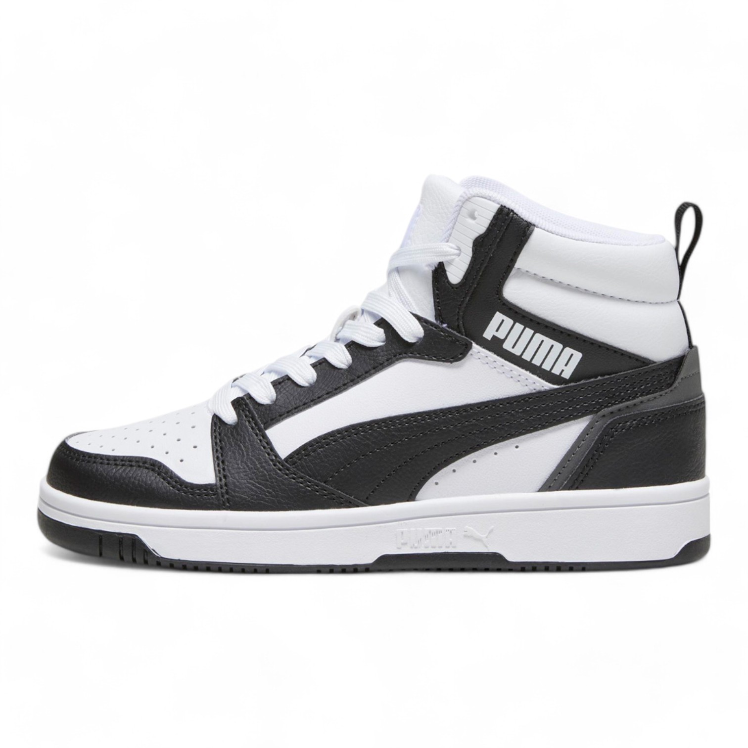 Puma Rebound V6 Mid Jr 39383101 Beyaz Unısex Spor Ayakkabı - Beyaz