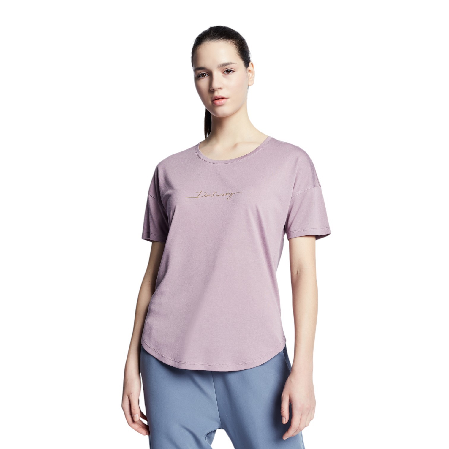 LESCON 22B 2103 LUXPLAIN TSHIRT TİŞÖRT - PEMBE