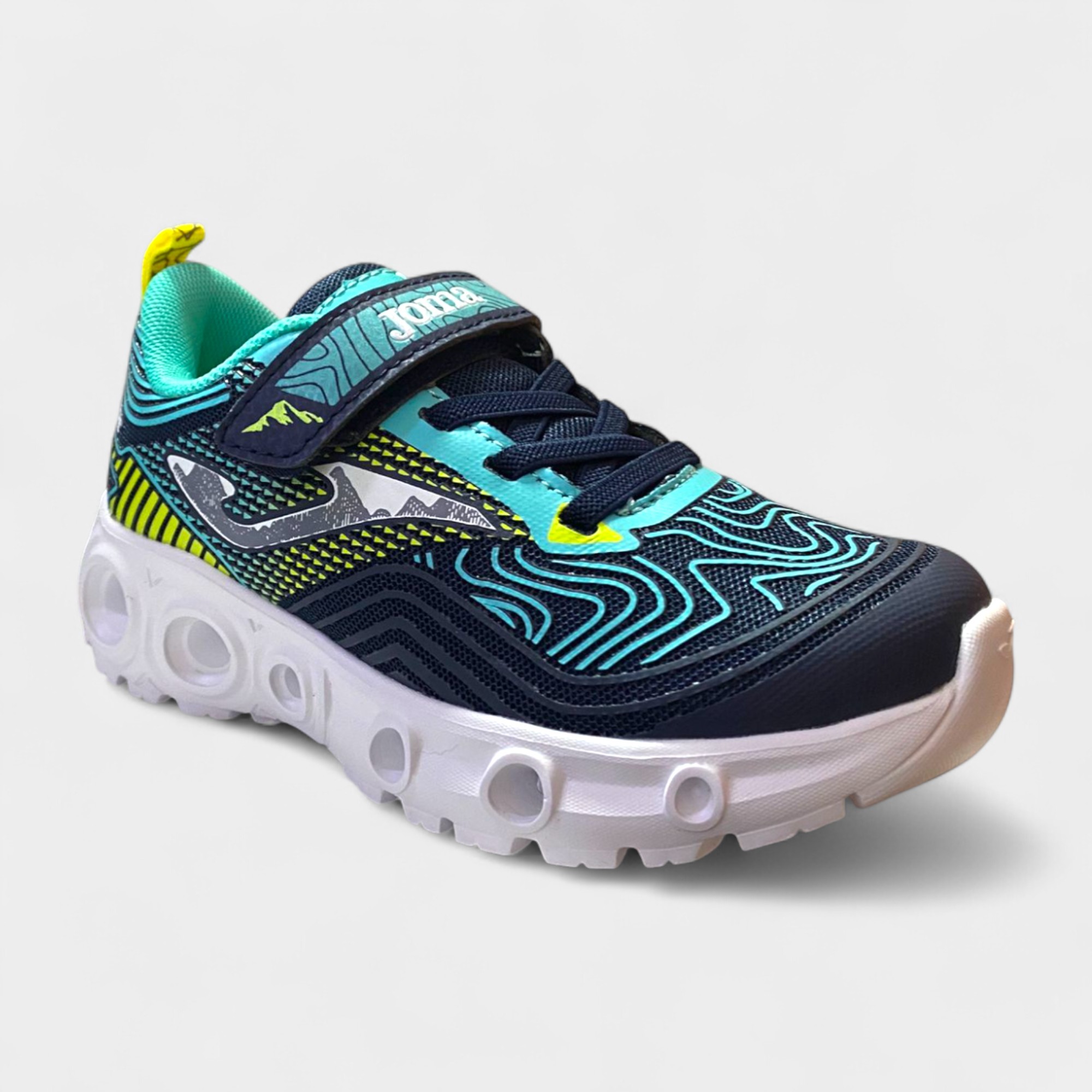 Joma RASE JR 2503 Lacivert-Turkuaz Çocuk Spor Ayakkabı