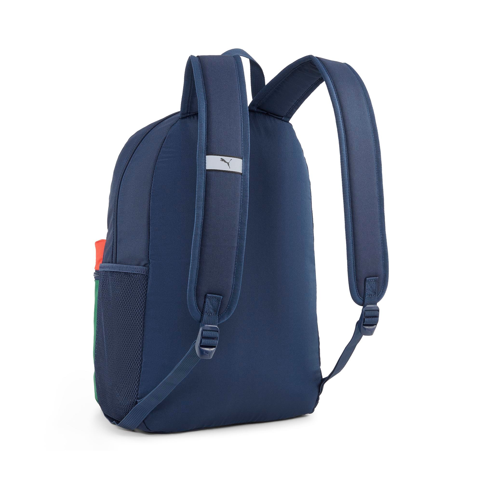 PUMA Phase Backpack Colorbl-Club Navy-Vine-Red - Lacivert