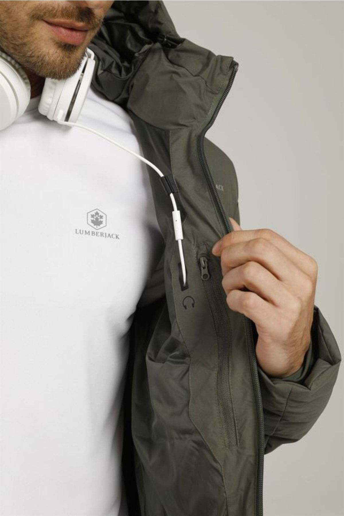 2W M-SN22 NOLAN COAT 2PR,K HAKI, M MONT - HAKI