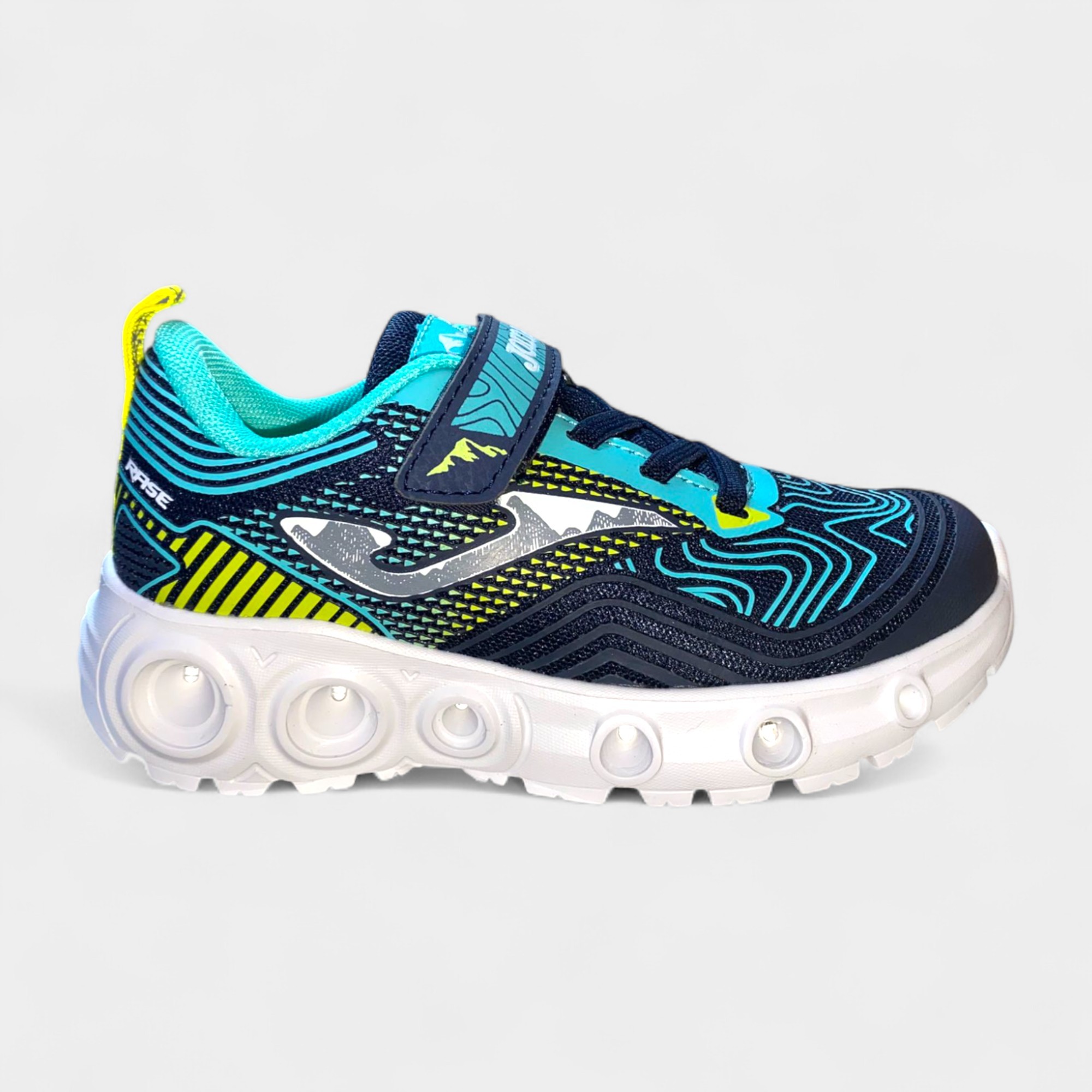 Joma RASE JR 2503 Lacivert-Turkuaz Çocuk Spor Ayakkabı