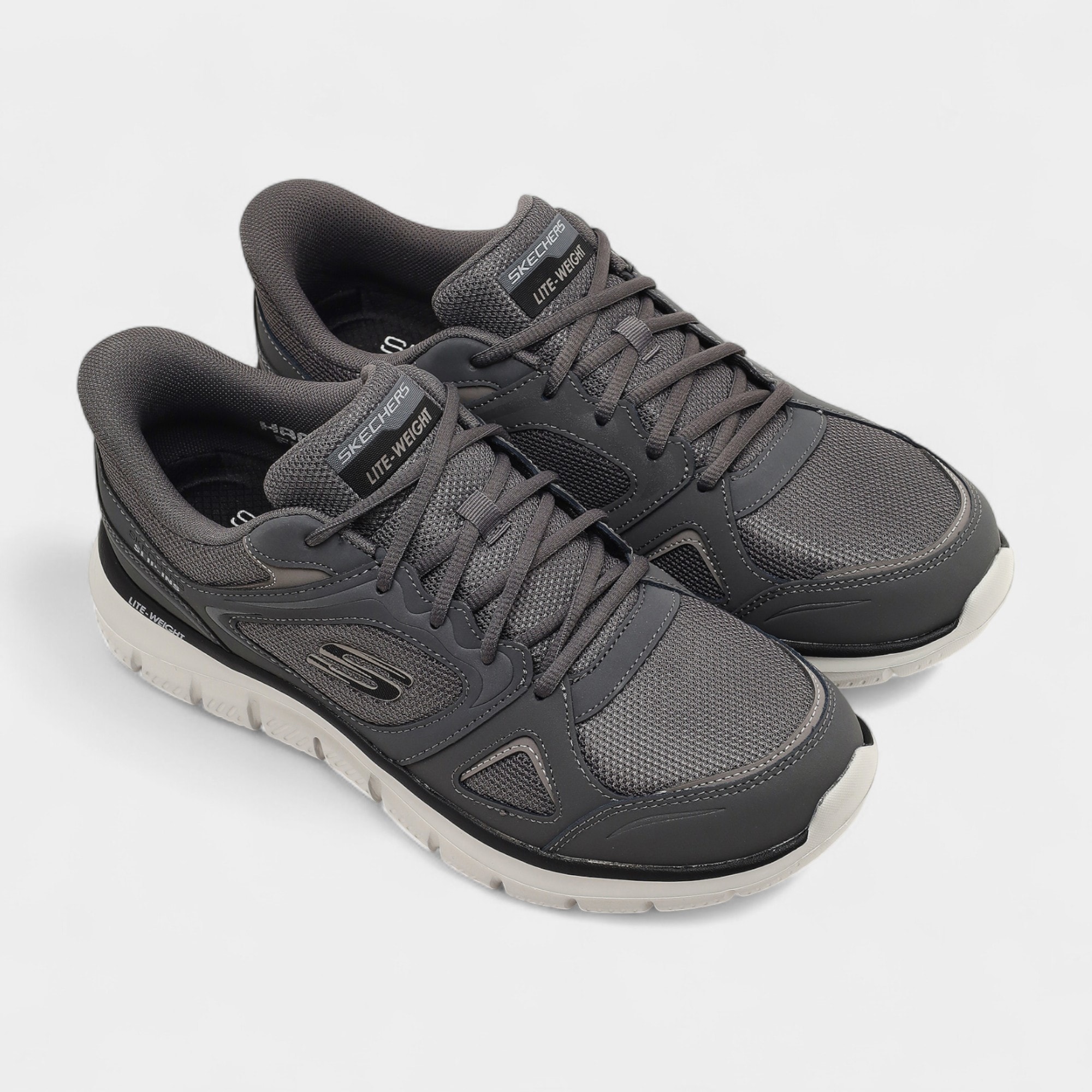 Skechers TRACK EZRAL 233039TKCHAR Erkek Spor Ayakkabı