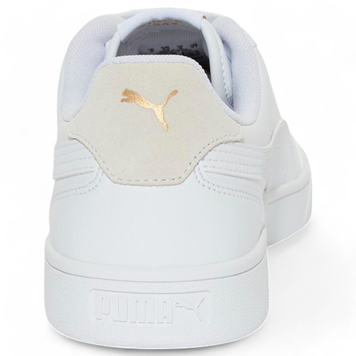 Puma Shuffle-White-White-Puma Team Gold
